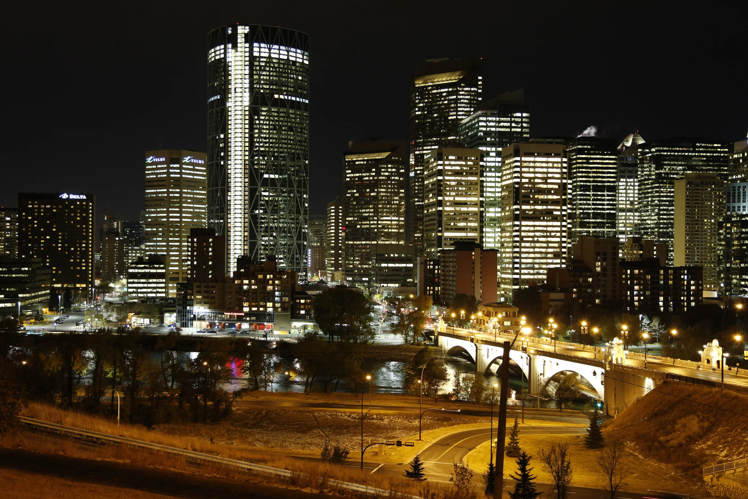 Calgary at Night