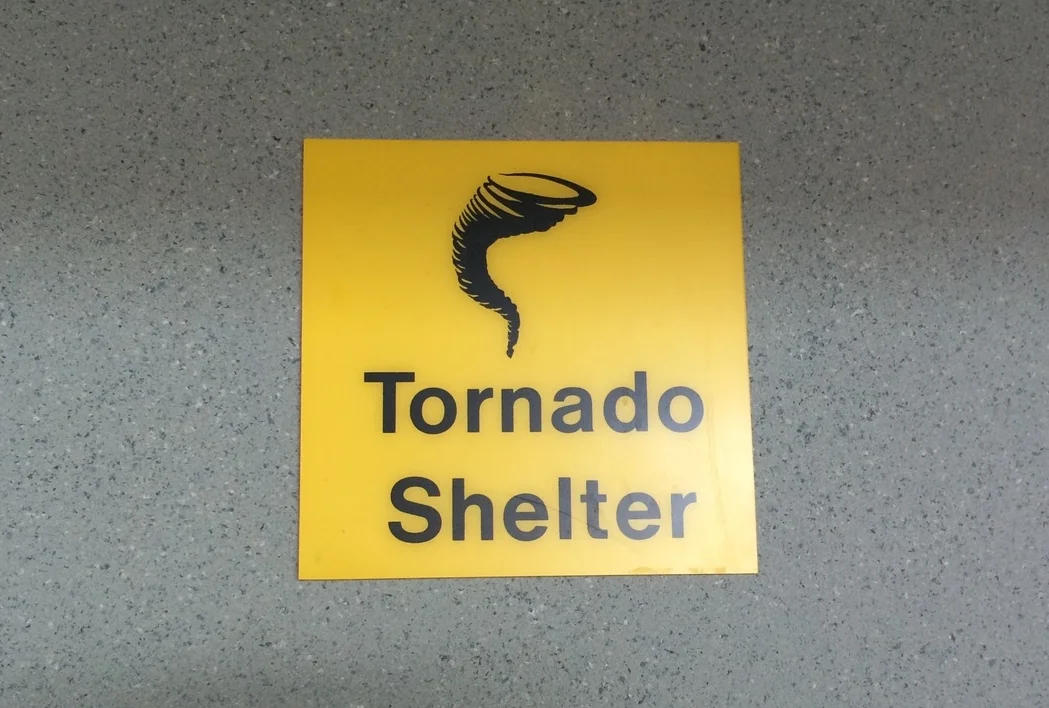 Tornado shelter?!