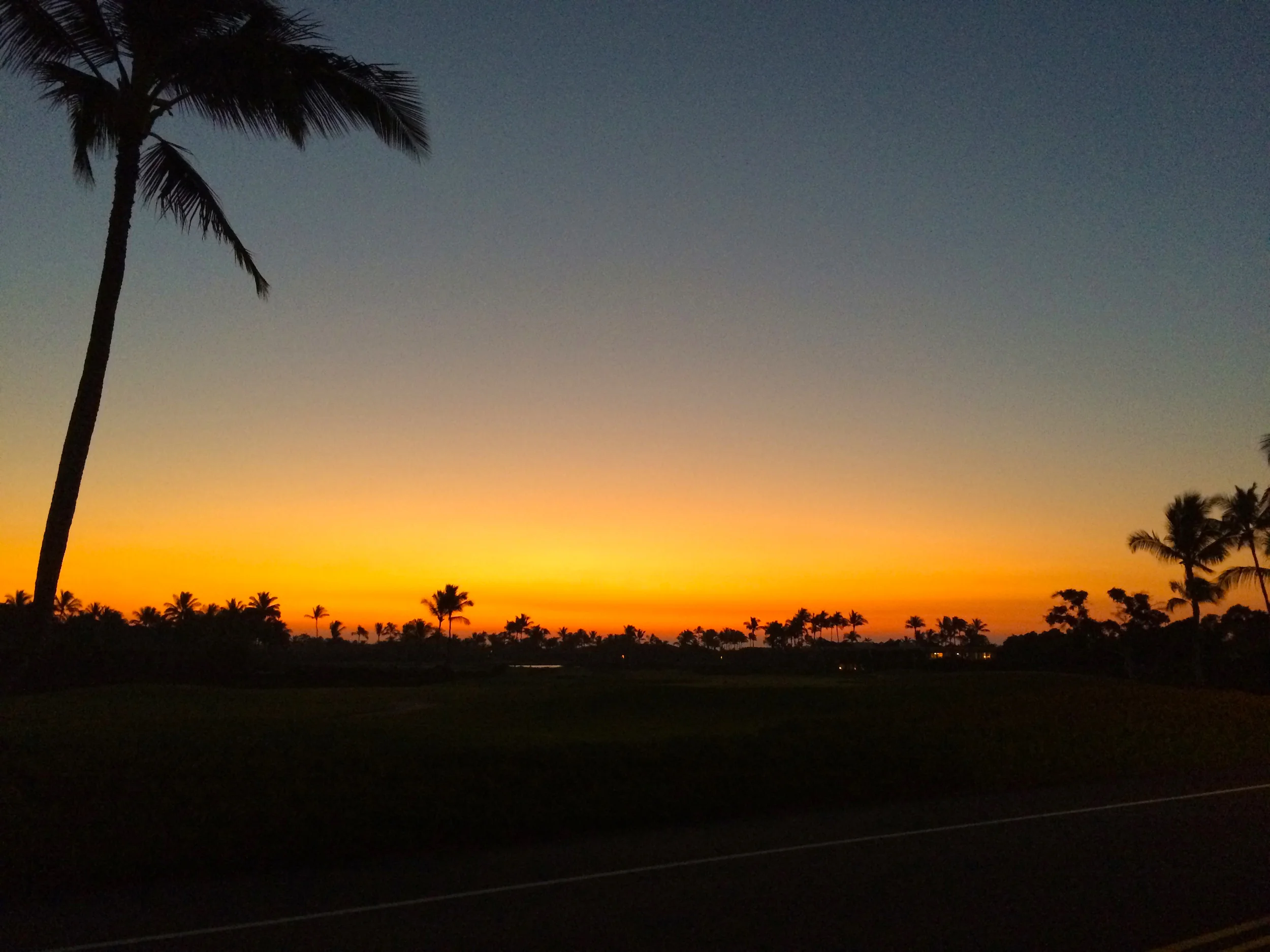 Mauna Lani, Hawaii Sunset