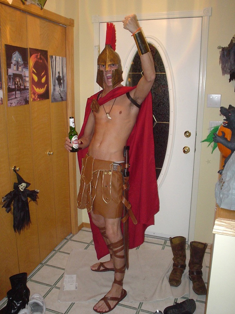  King Leonidas from  300  - Halloween 2007 