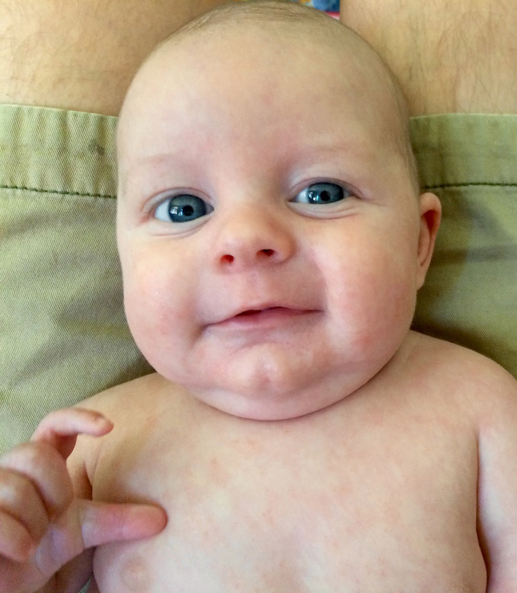 Charlie gave me permission to only post 'a little bit' of pictures of him on Facebook.