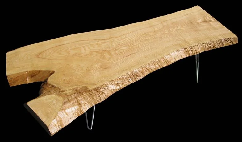 Ash Natural Edge Coffee Table