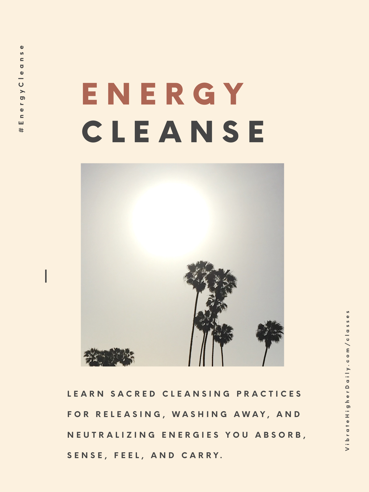 Subject  3: Energy Cleanse Class