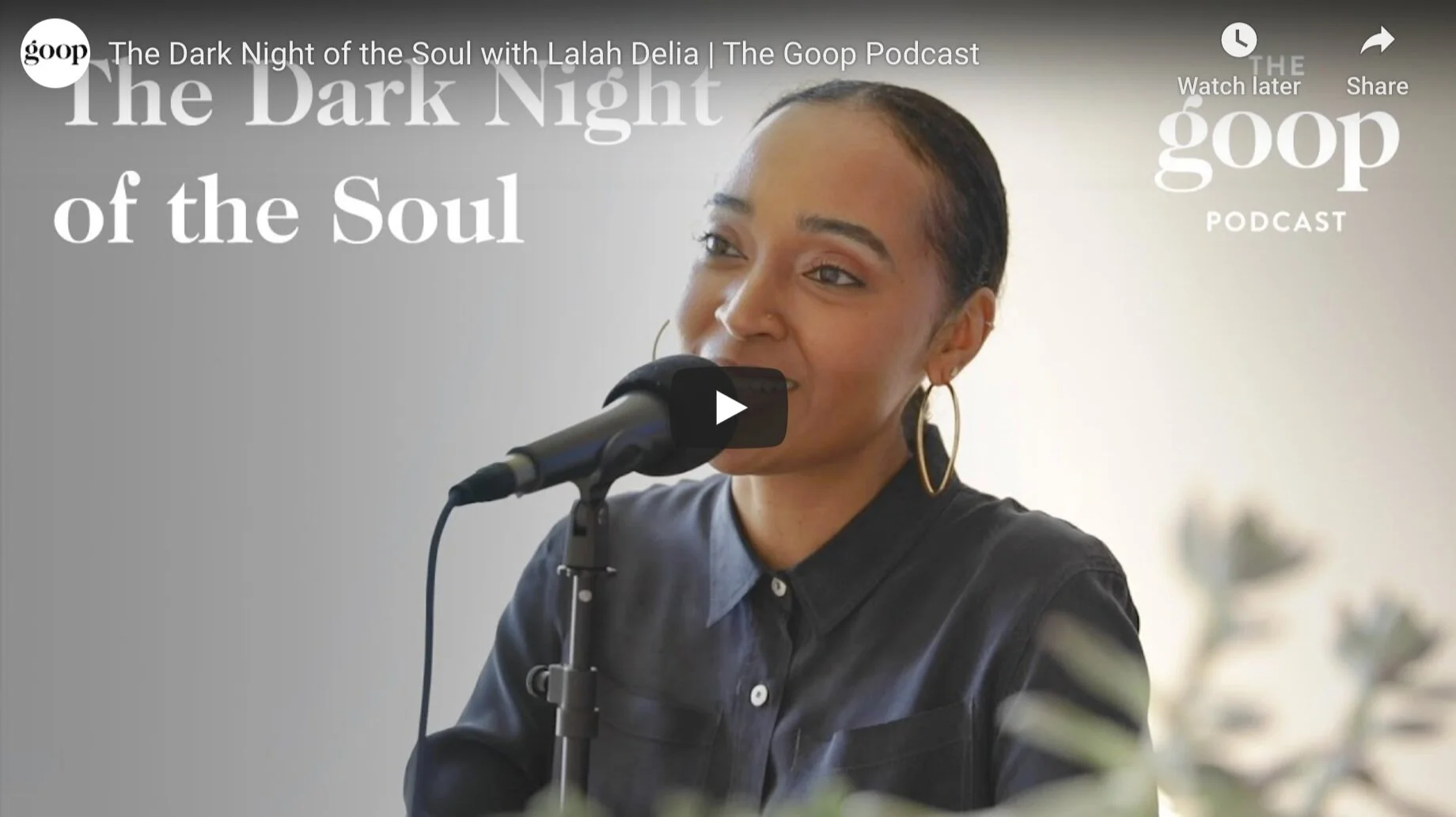 Watch: The Dark Knight Of The Soul Podcast Interview With Goop
