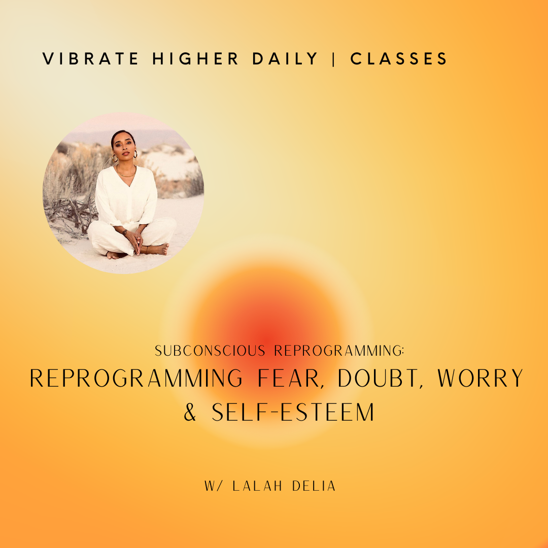 Subconscious Reprogramming:  Reprogramming Fear, Doubt, Worry &amp; Self-Esteem 