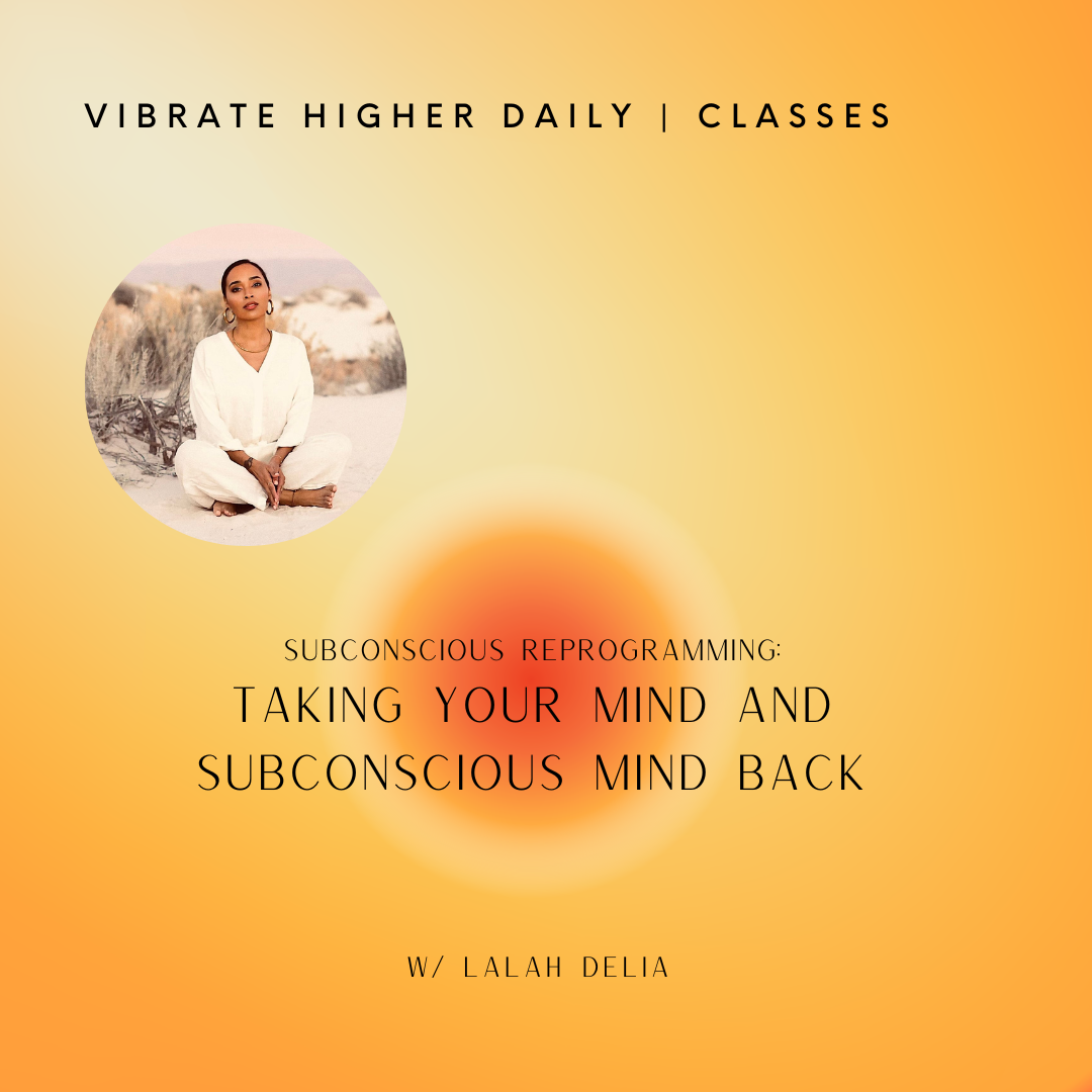 Subconscious Reprogramming: Taking Your Mind and Subconscious Mind Back