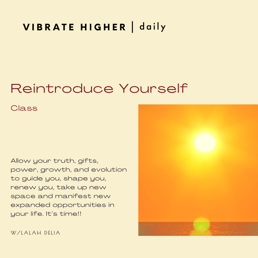 Reintroduce Yourself: Class
