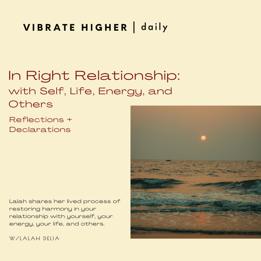 In Right Relationship: Reflections + Declarations