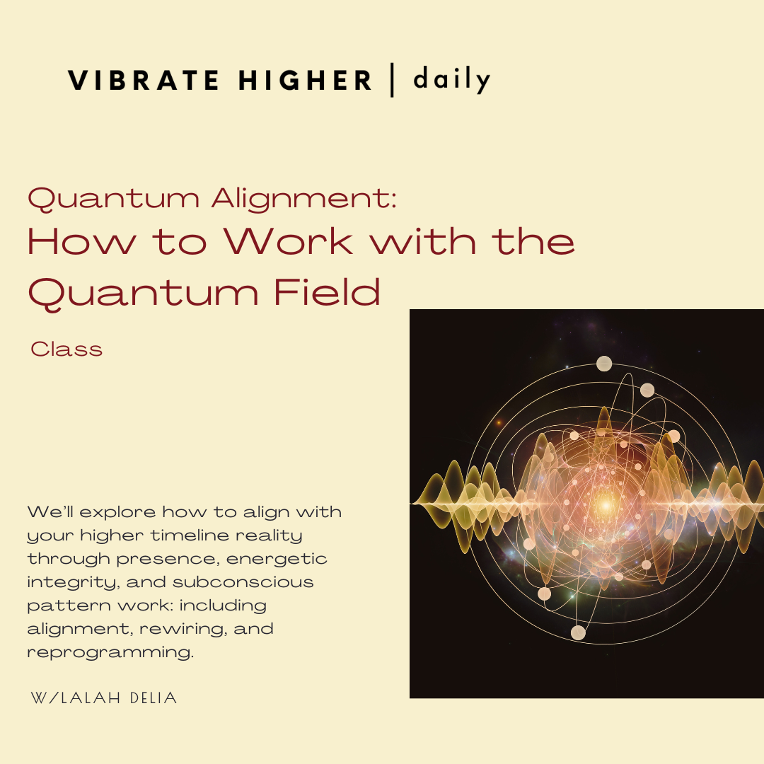 Quantum Alignment:&nbsp;How to Work with the Quantum Field
