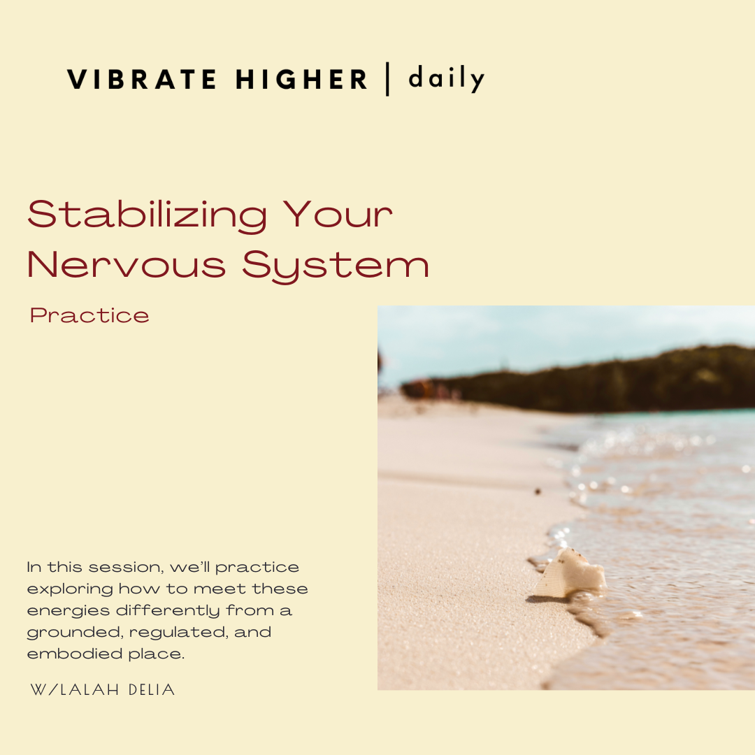 Stabilizing Your Nervous System Practice 