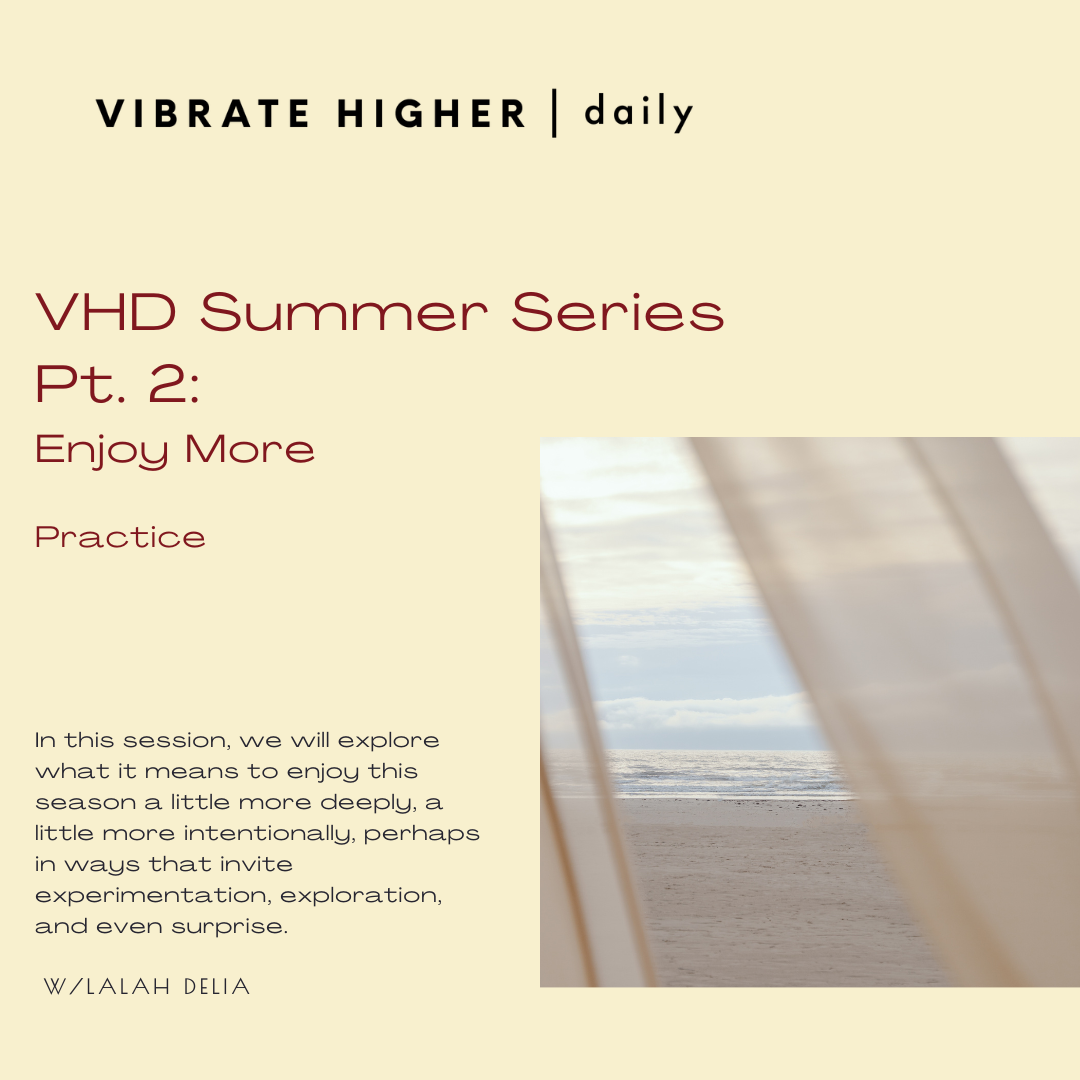 VHD Summer Series Pt. 2: Enjoy More Practice
