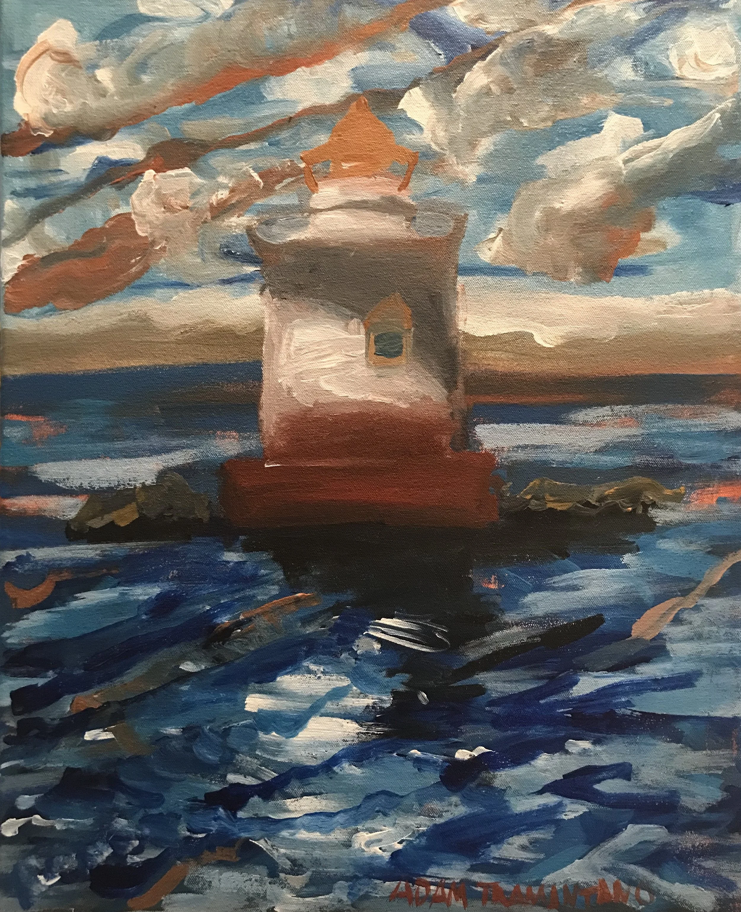 Lighthouse 14 [20"x16"]