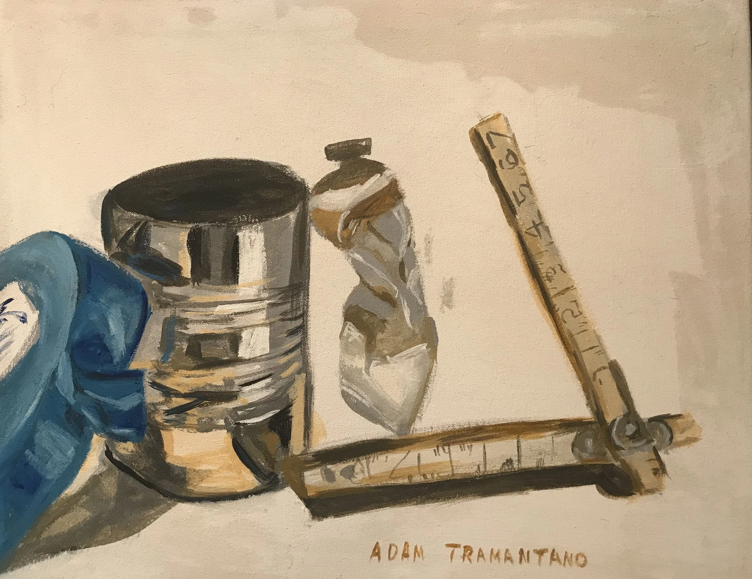 ruler, can, tape, paint 2