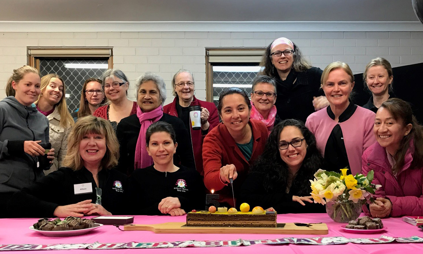 We celebrated the 5th anniversary of the Canberra choir as well as the national organisation in 2017.