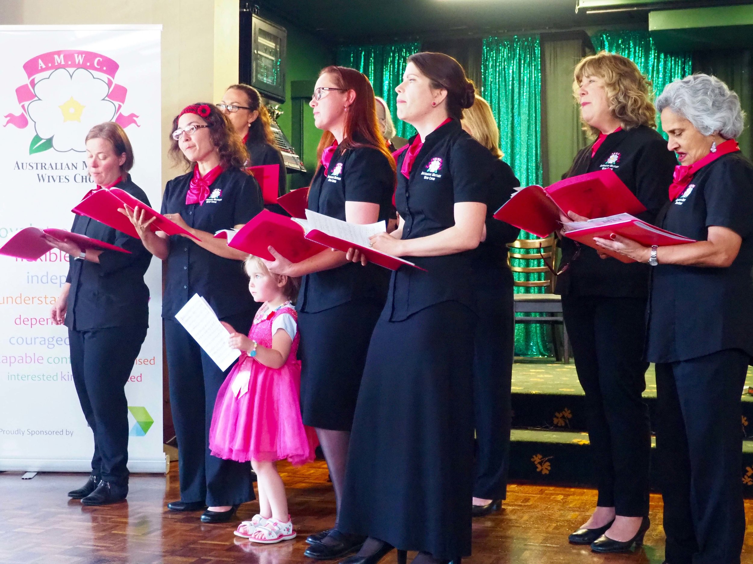 AMWC Canberra are very proud to sing for the Edison Day Club entertaining veterans and war widows.