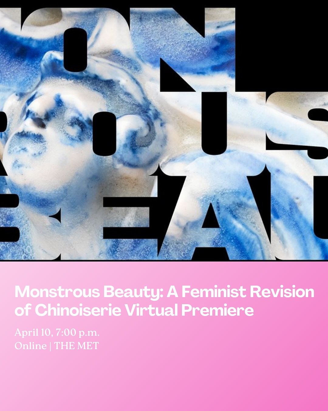 This month, engaging with our community can be as simple as attending an art event, participating in a panel discussion or just simply going to see an exhibition. Here are a few events happening around NYC.

🌸 Monstrous Beauty: A Feminist Revision o