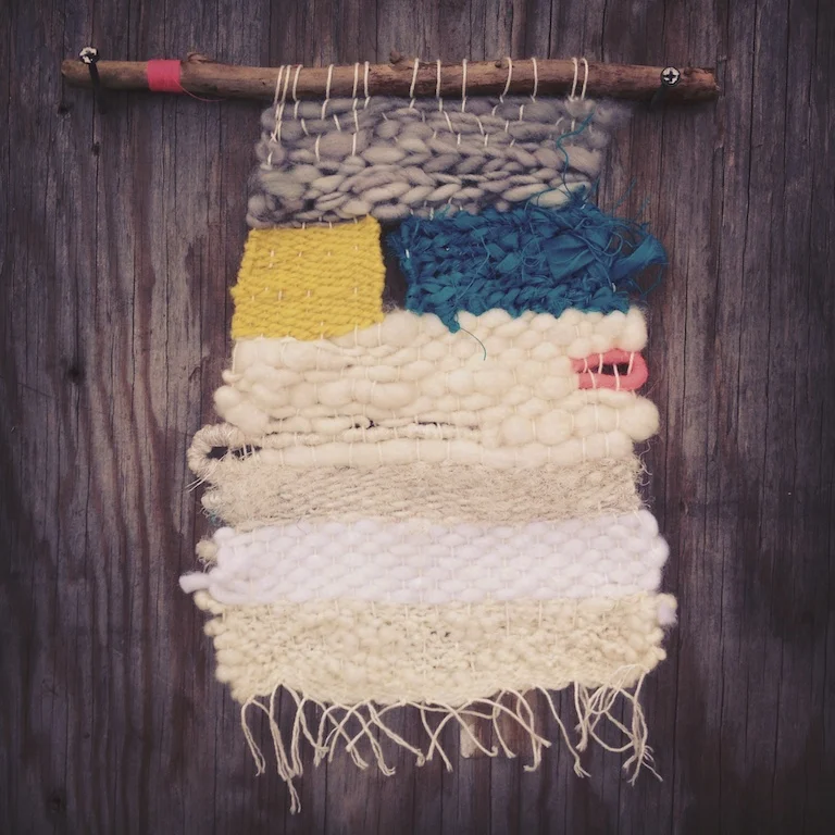 Weaving with  mixed fibers