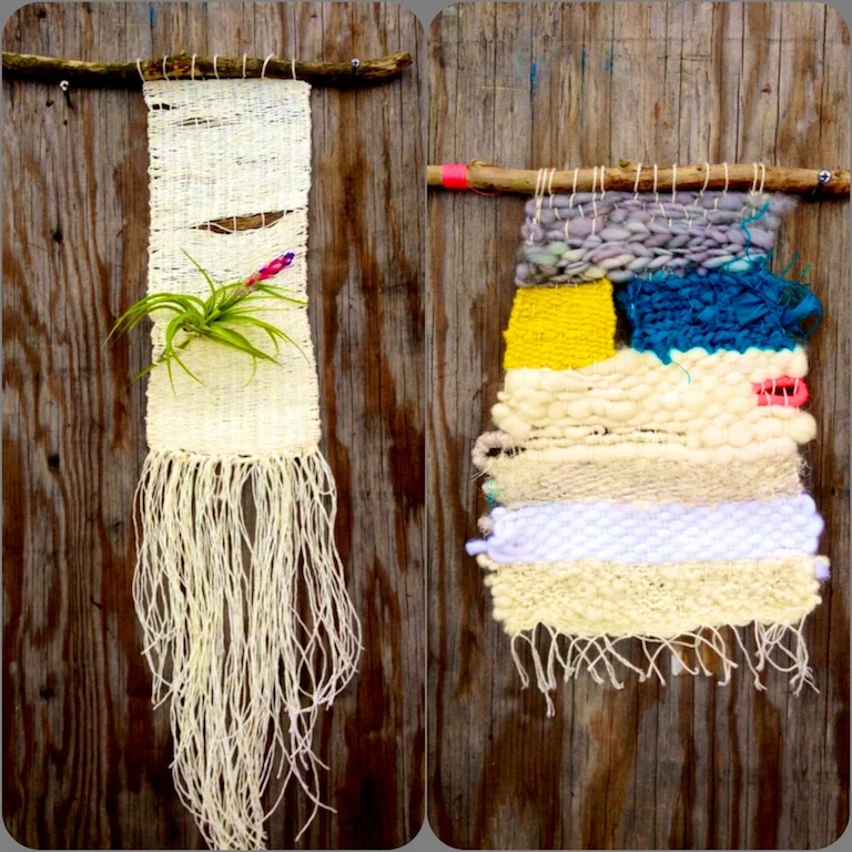 weaving with airplant