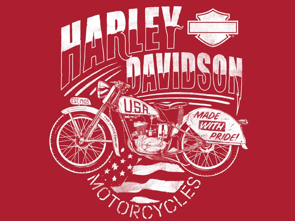 harley t shirt design