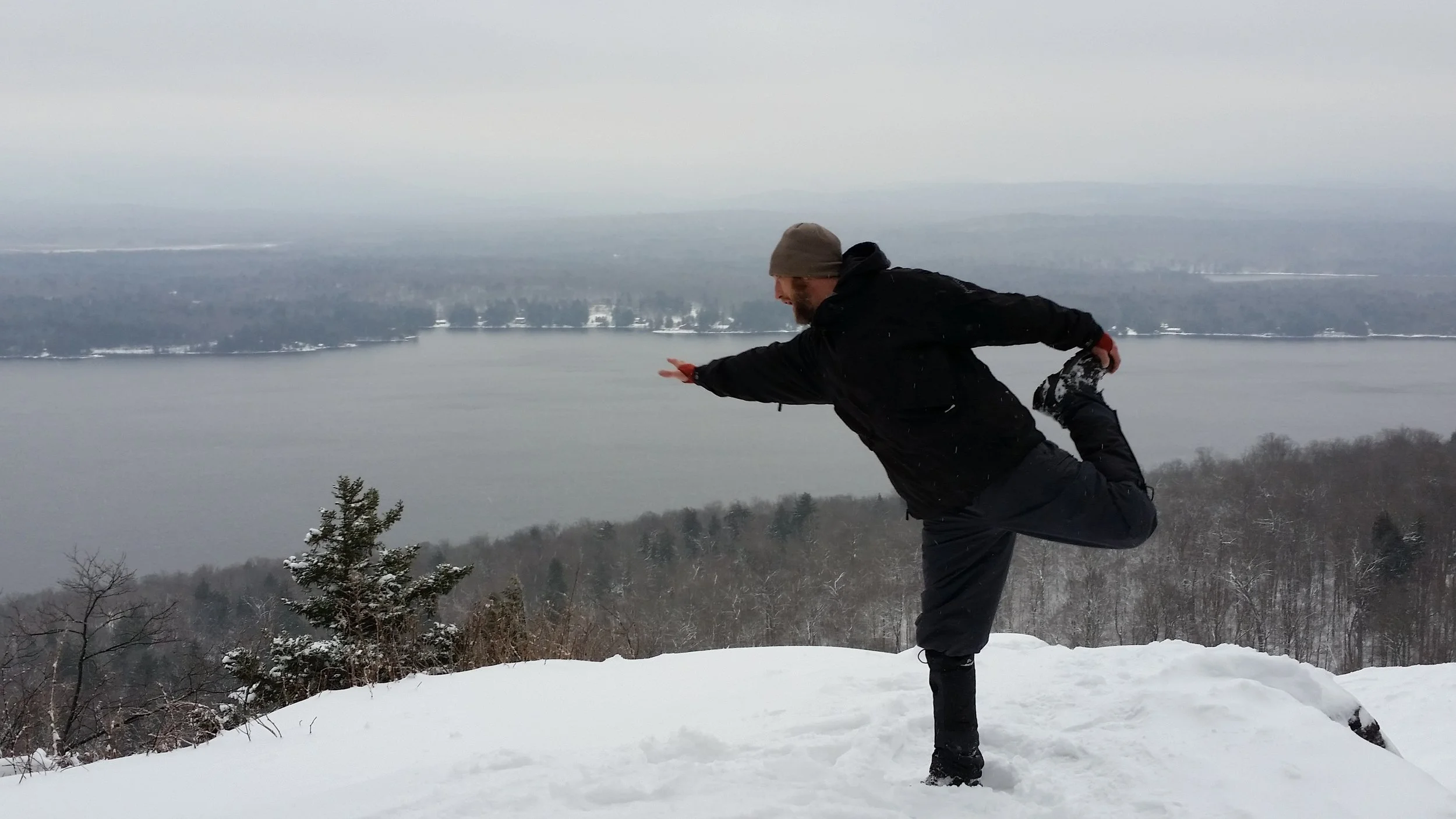 Scott in Dancer's Pose