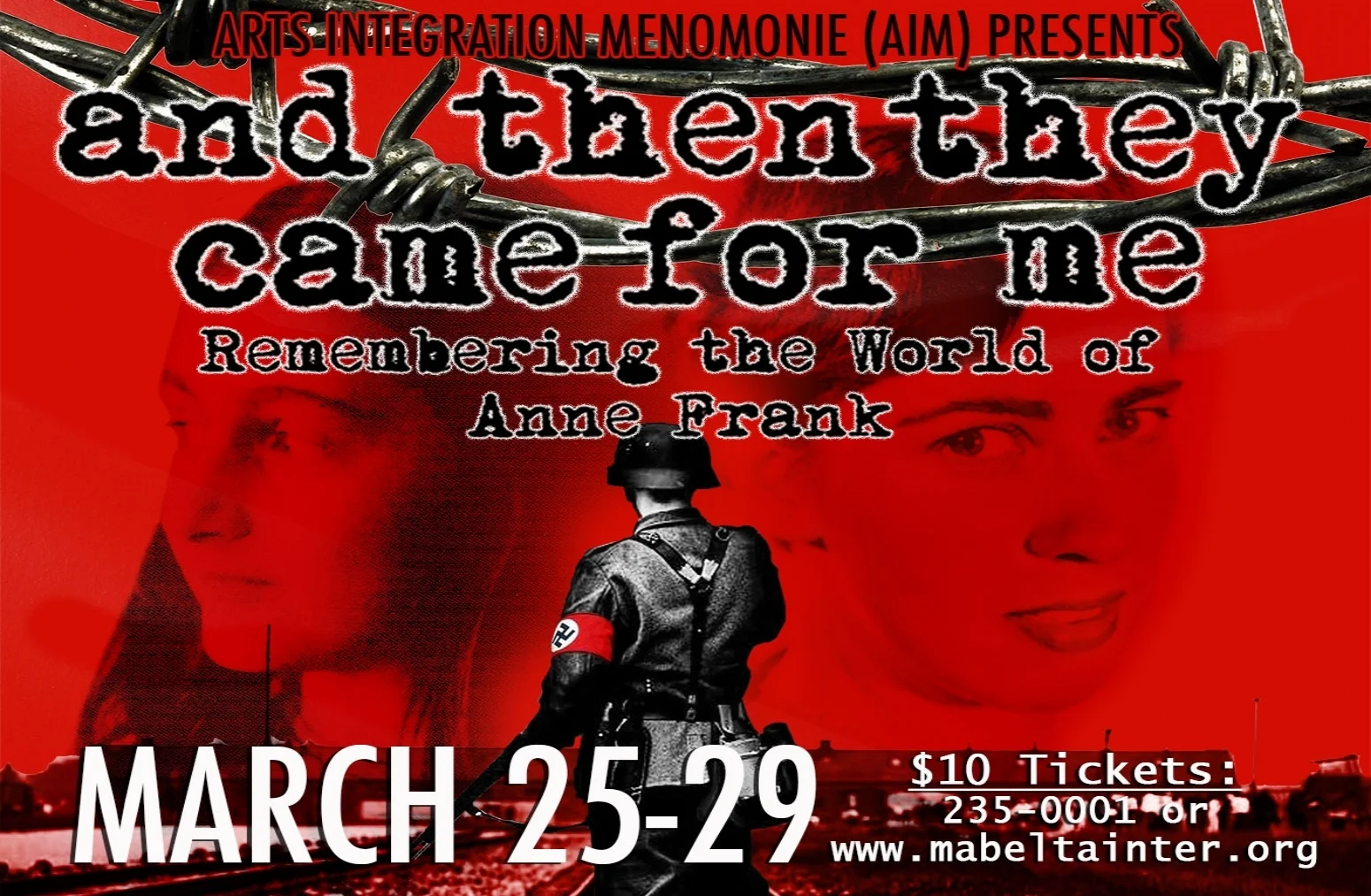 AND THEN THEY CAME FOR ME: REMEMBERING THE WORLD OF ANNE FRANK