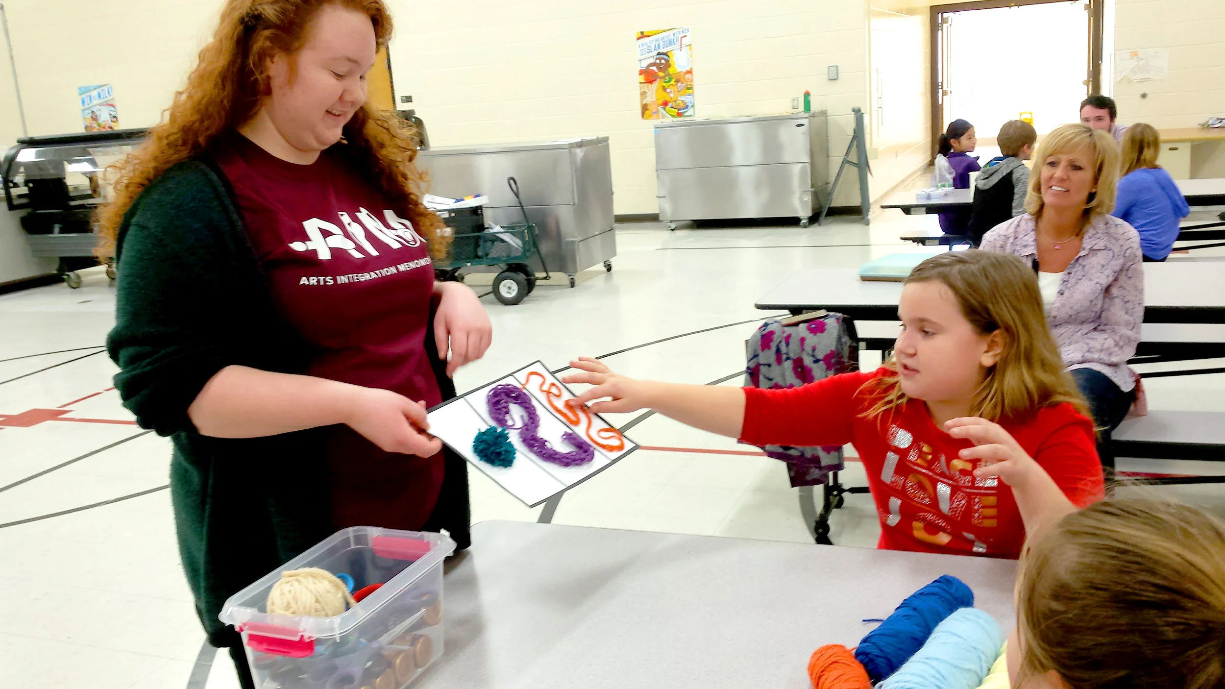 MEGAN SYKORA UW-Stout ART EDUCATION INTERNSHIP: Fiber Arts, Boys and Girls Club