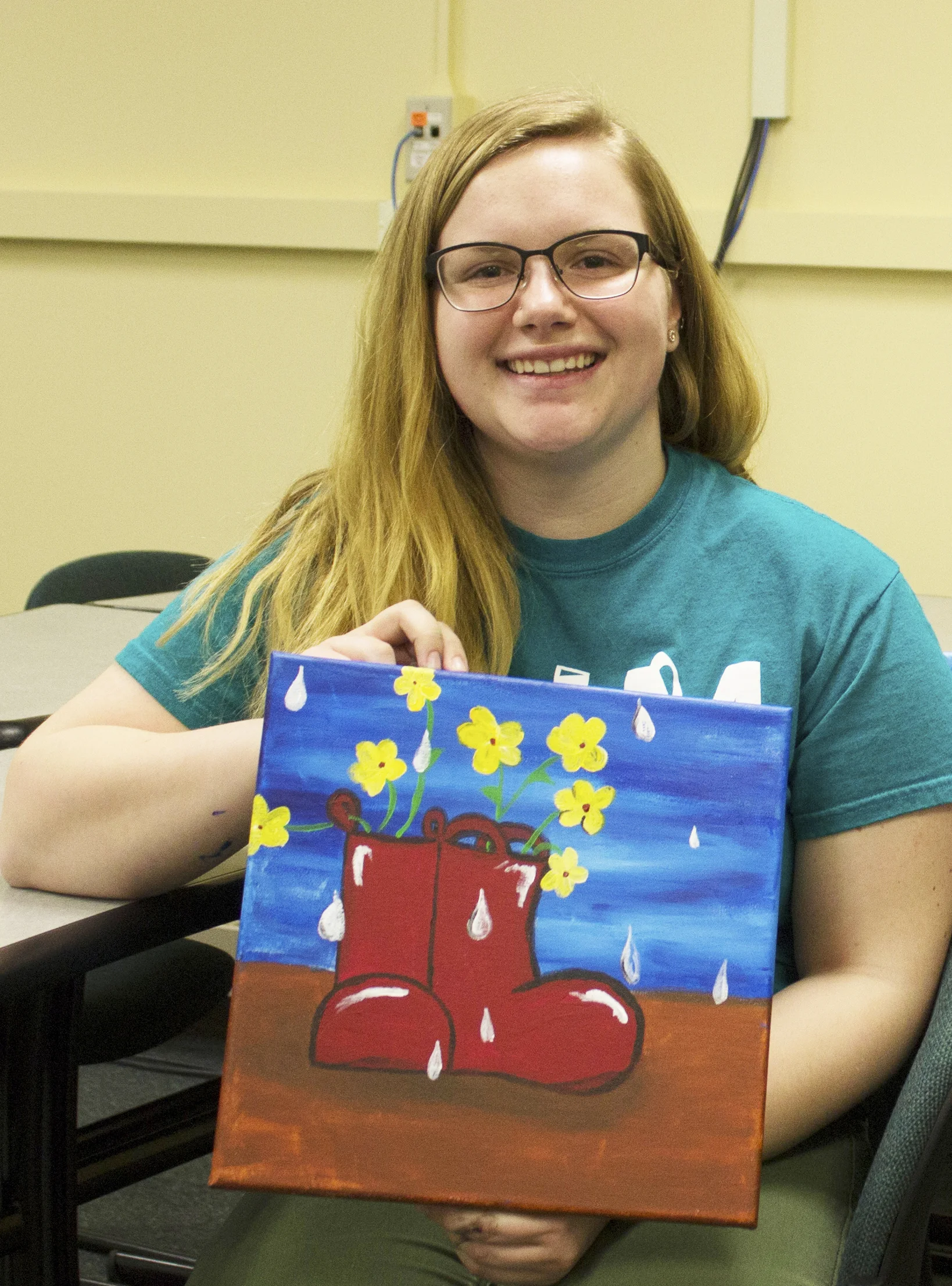 Cierra Hurlbert UW-Stout Art Education INTERNSHIP: Canvas Fridays, Mabel Tainter Center for the Arts