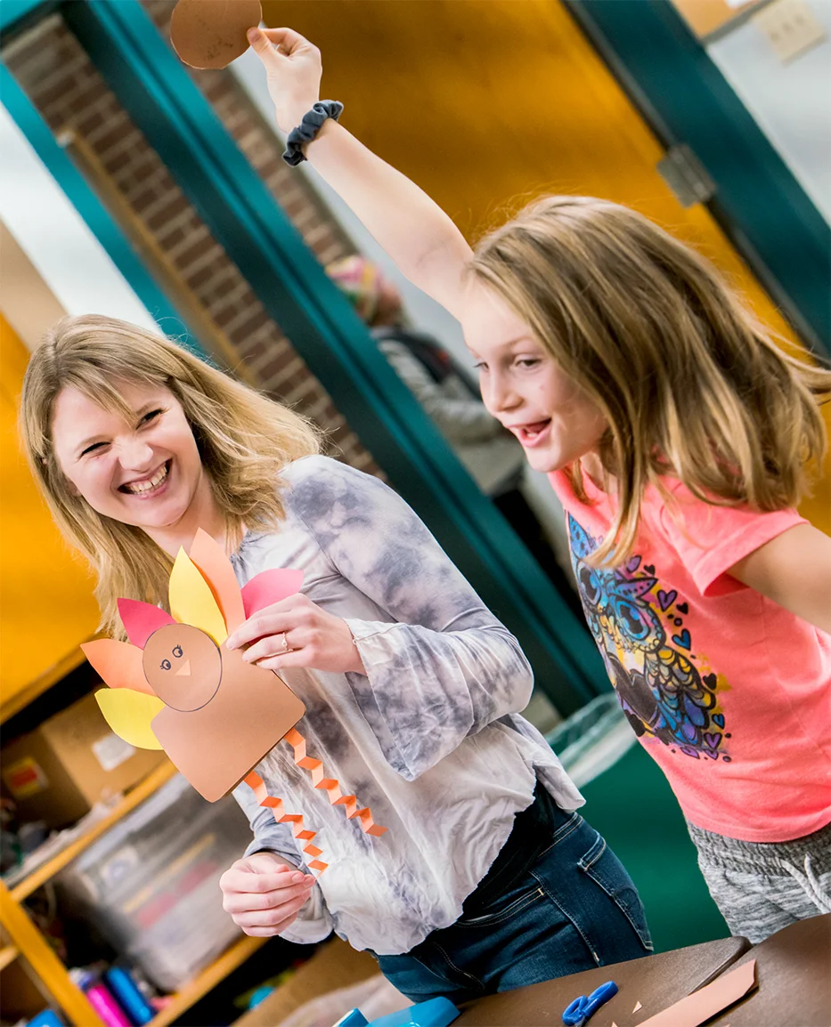 MARISSA PILNEY , UW-STOUT EARLY CHILDHOOD EDUCATION INTERNSHIP: Jumpstart Afterschool Program (K-5 Art Classes), Menomonie Parks and Recreation Department