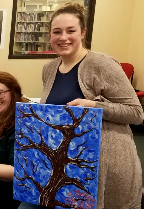 ADDY ROTH , UW-STOUT ART EDUCATION INTERNSHIPS: NAEA Painting Classes, UW-Stout
