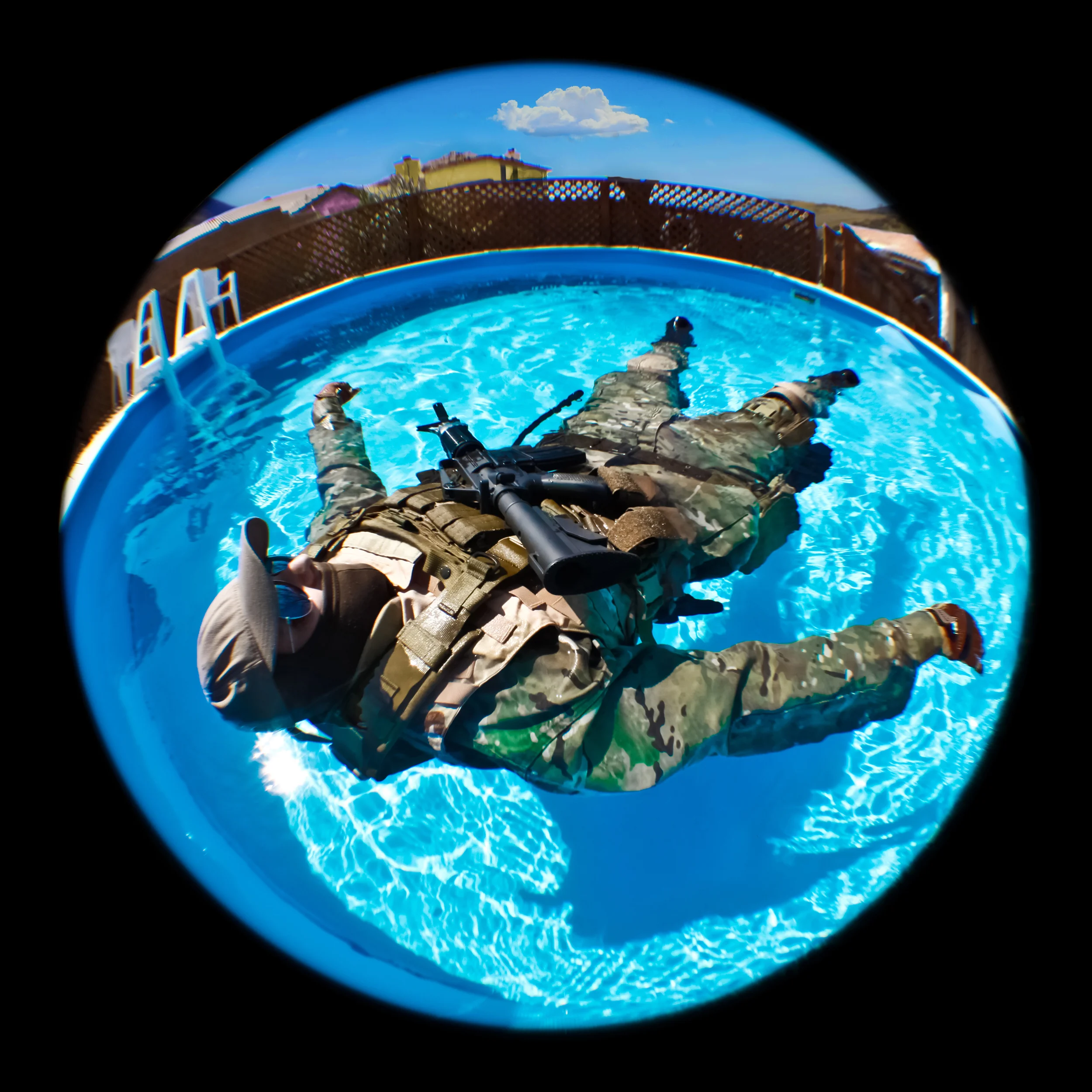 Every Home Should Have a Pool 2011 Digital Print 20x20