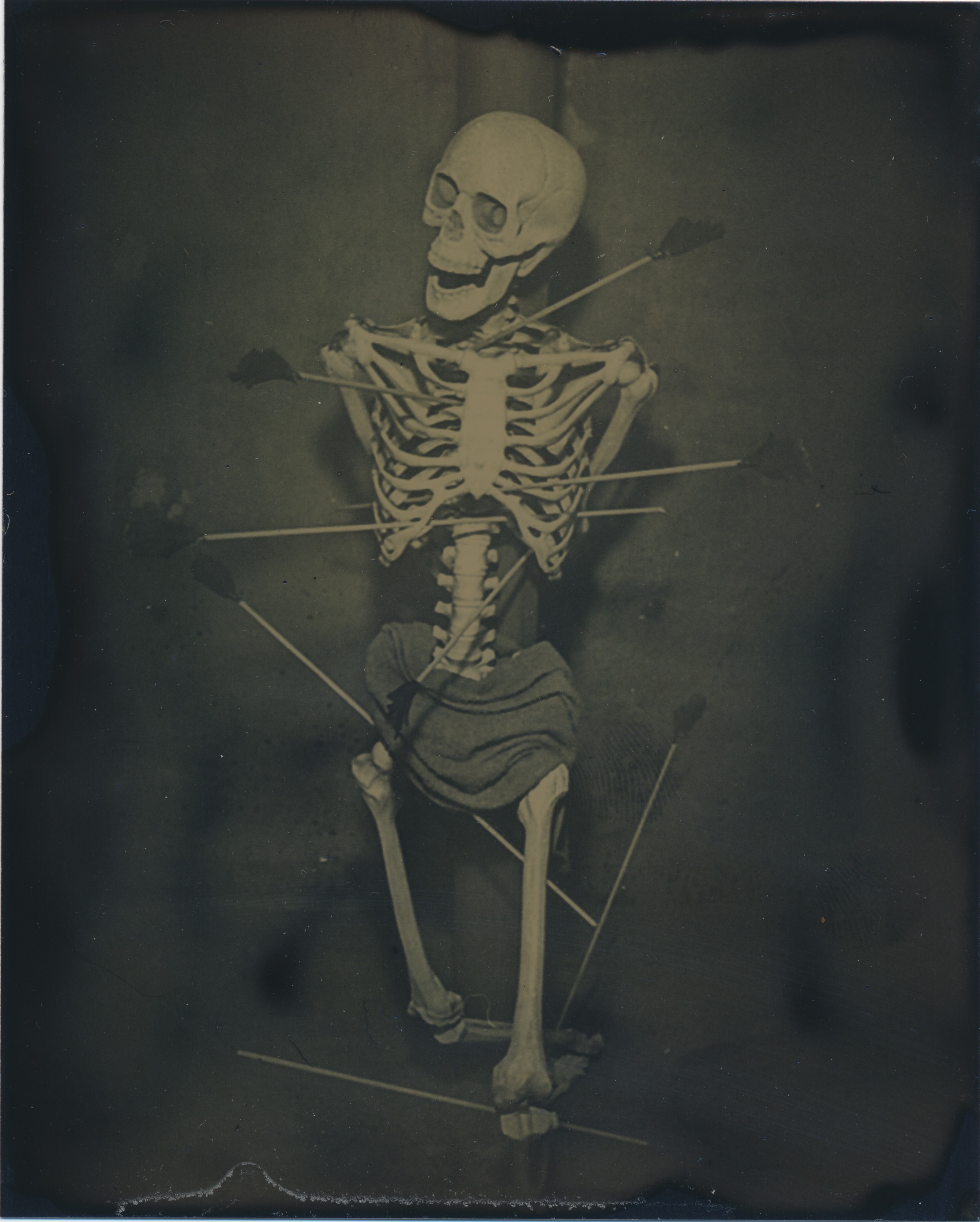 After Saint Sebastian 2015 Tintype 4x5
