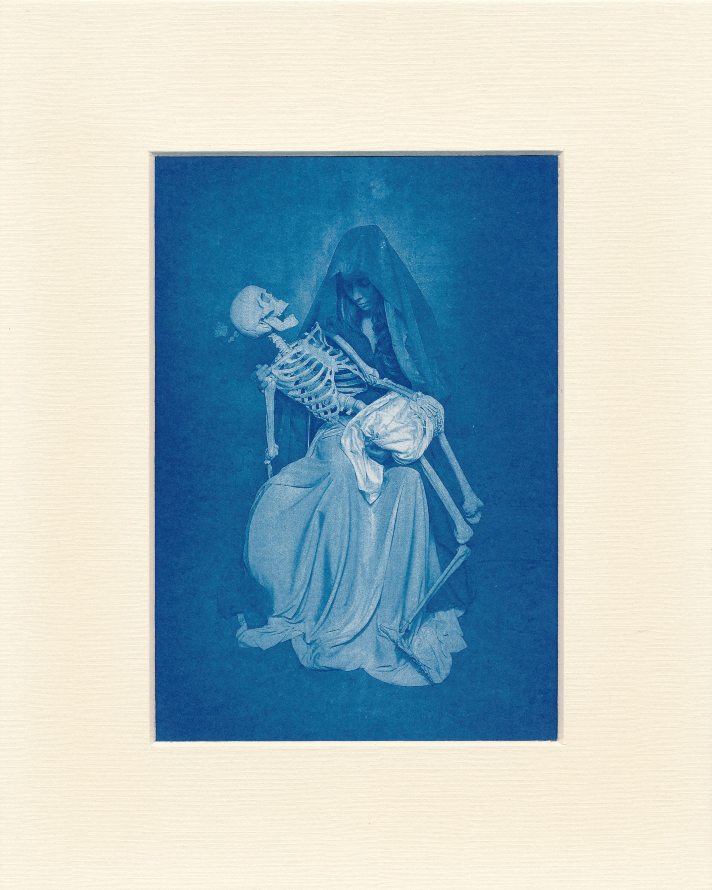  After the Pieta  2015  Cyanotype  5x7 