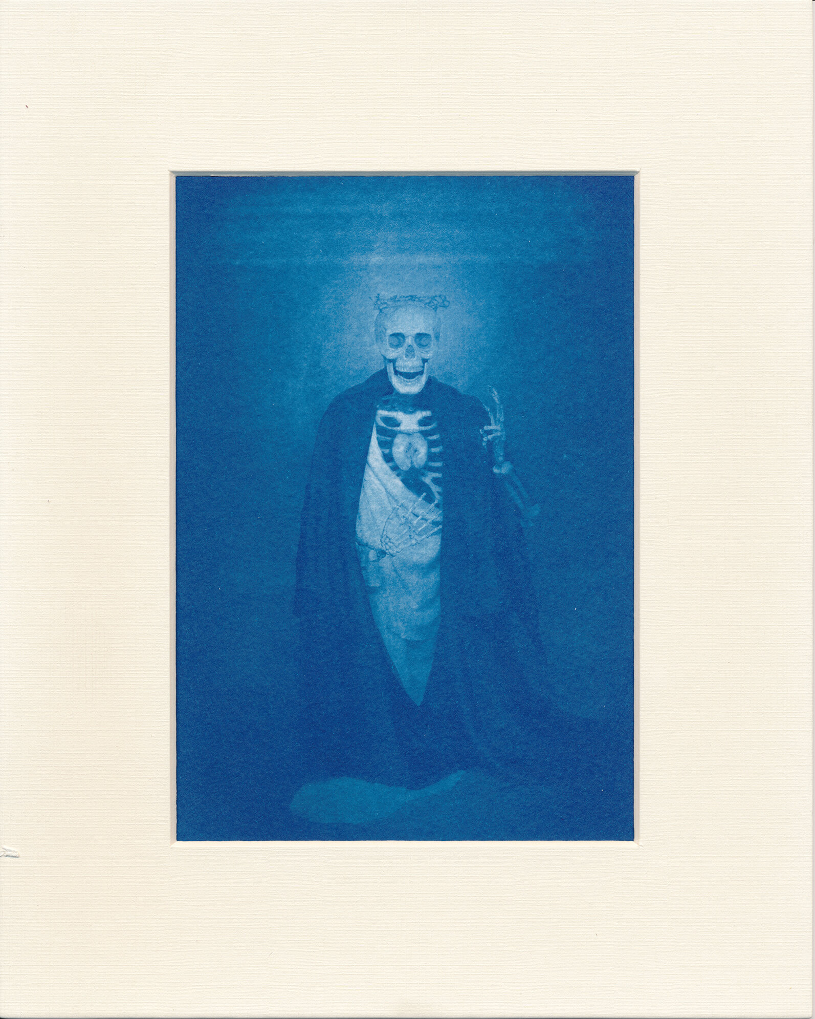  After the Sacred Heart  2015  Cyanotype  5x7 