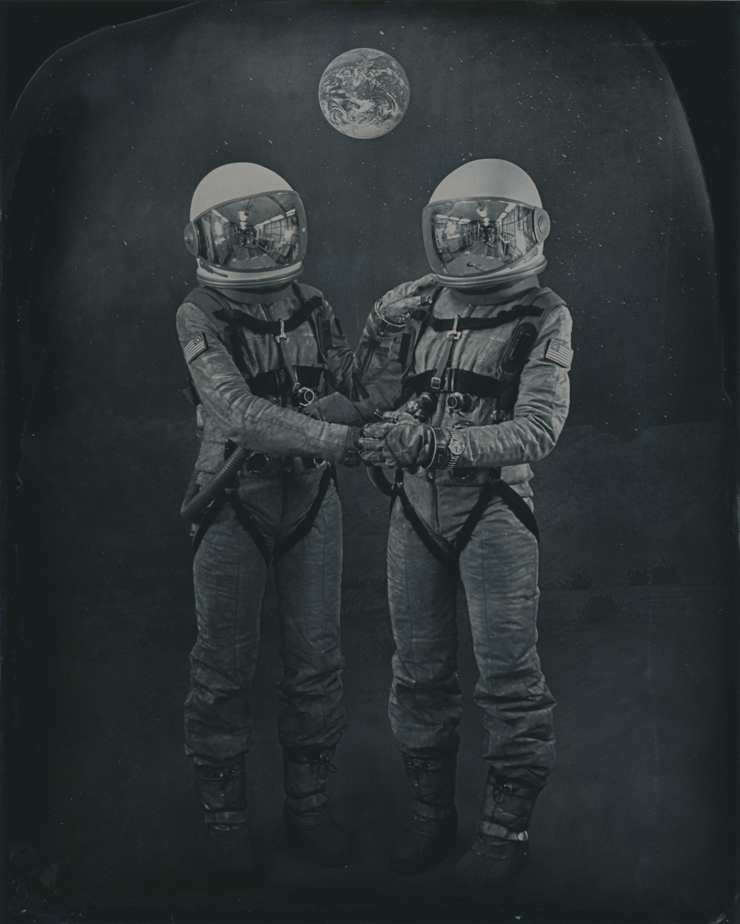   “The Twins”   2022  Wet Plate Collodion  8x10 