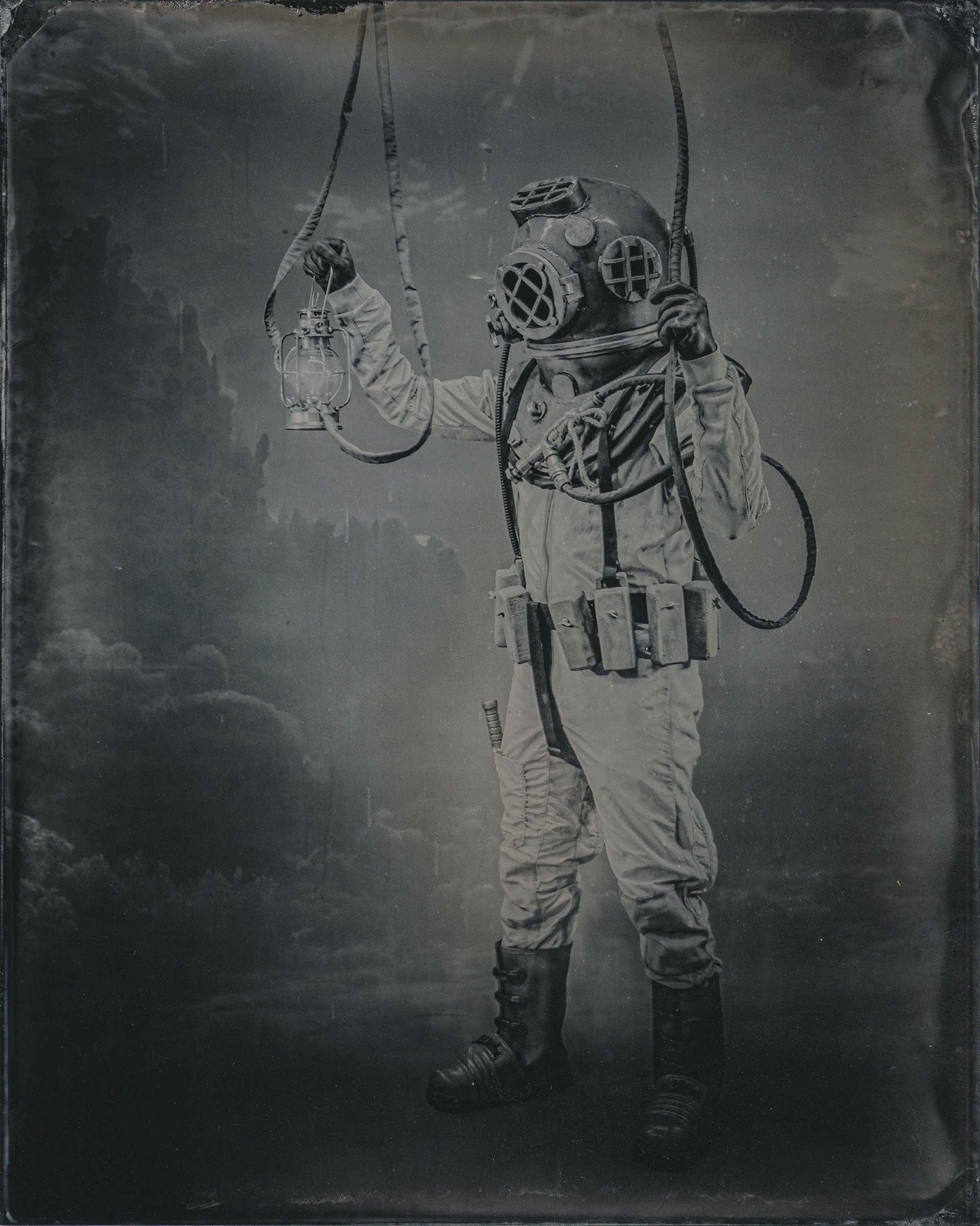  THE HERMIT  8x10  WET PLATE COLLODION  2024 