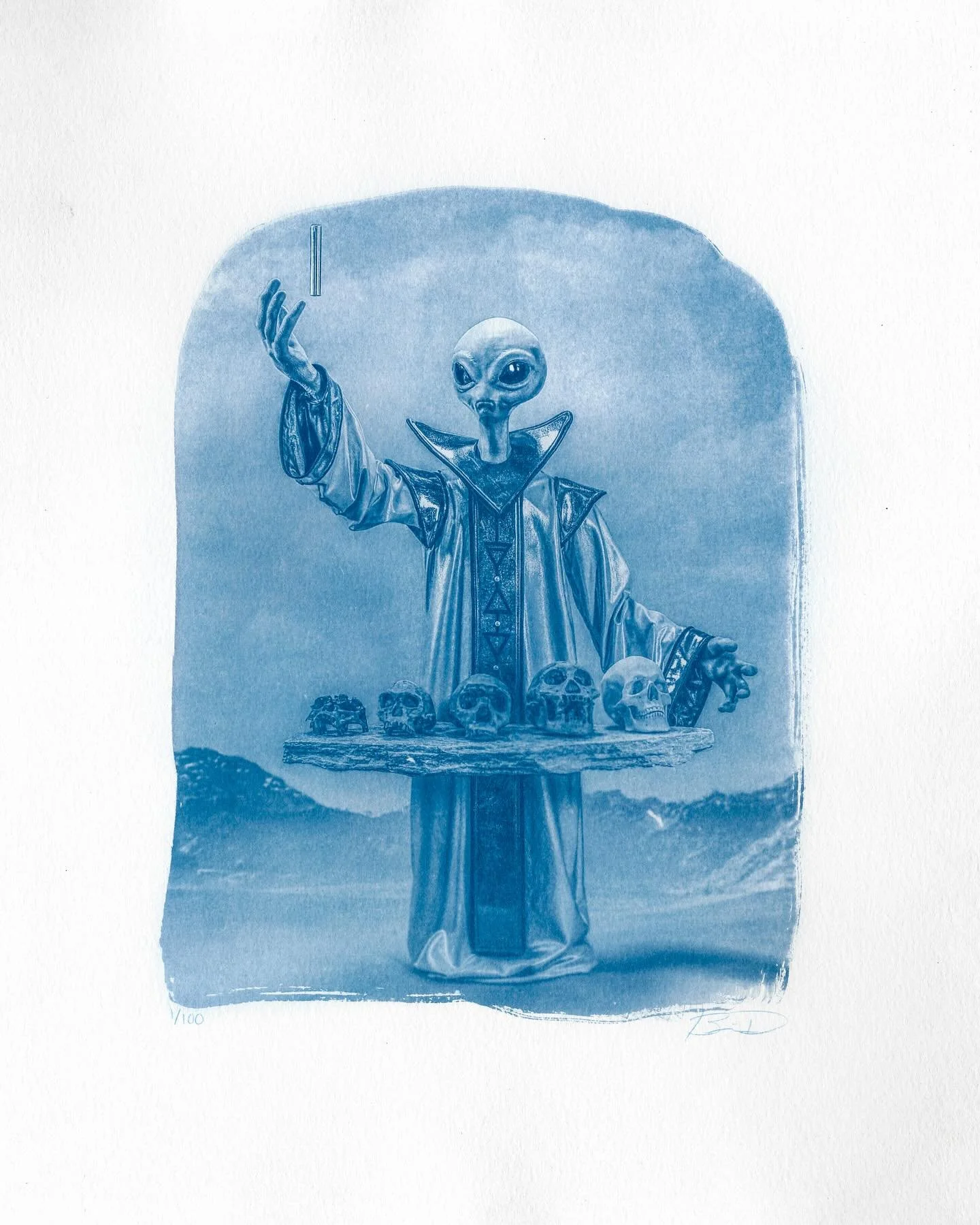 Something I&rsquo;ve been working on in the background for a while now. 

I&rsquo;ve wanted to offer prints, and have in the past. But I hate ordering digital prints. A while ago I had the thought of making hand made cyanotype prints from my various 