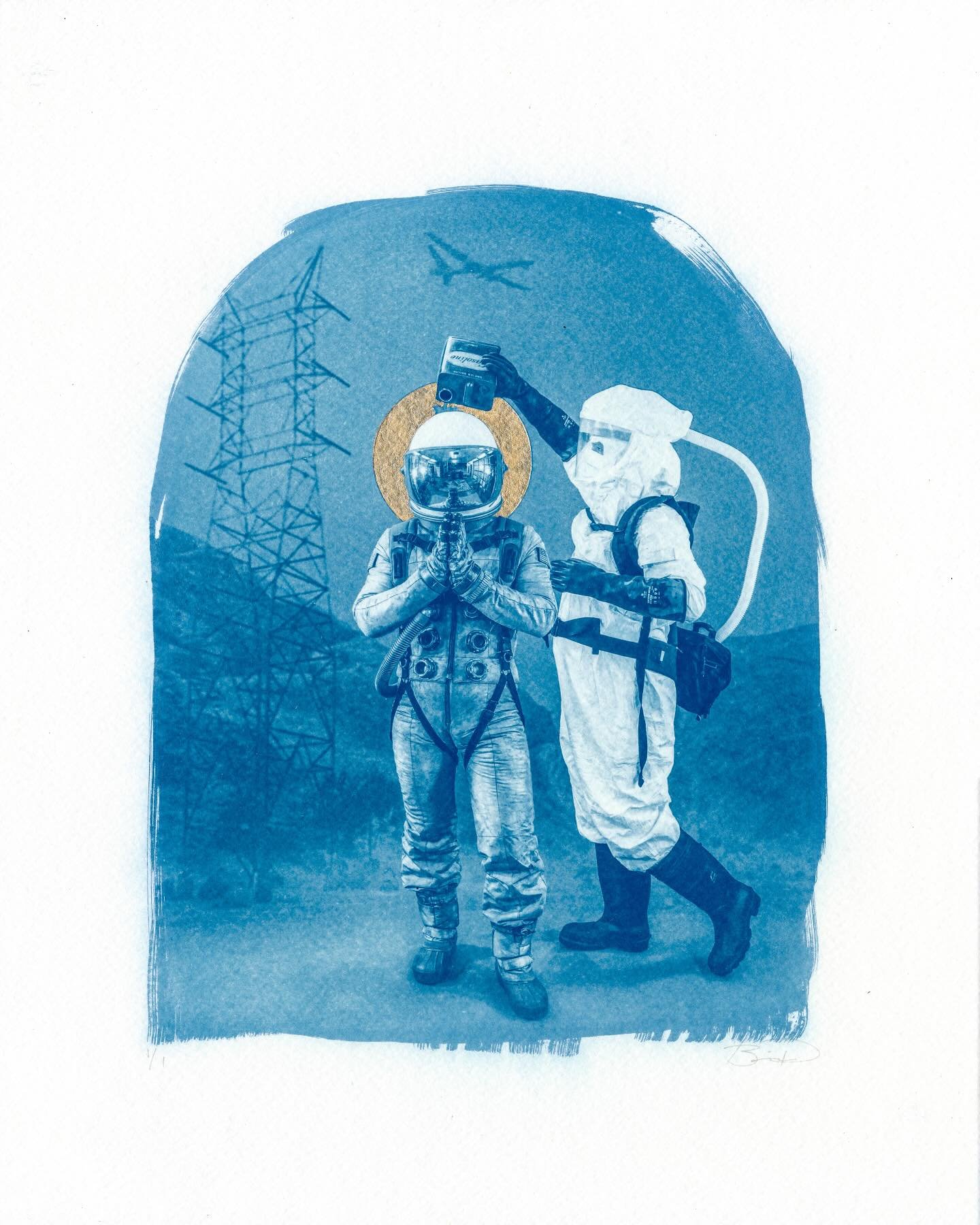 The Baptism
Gold embellished cyanotypes
11x14

#cyanotype