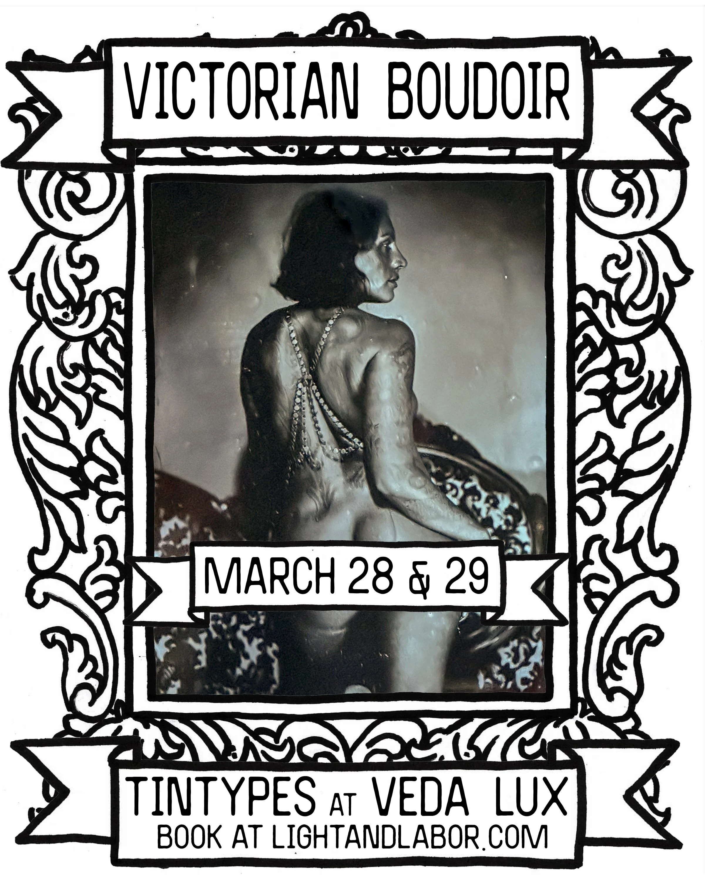 Boudoir Tintype Sessions