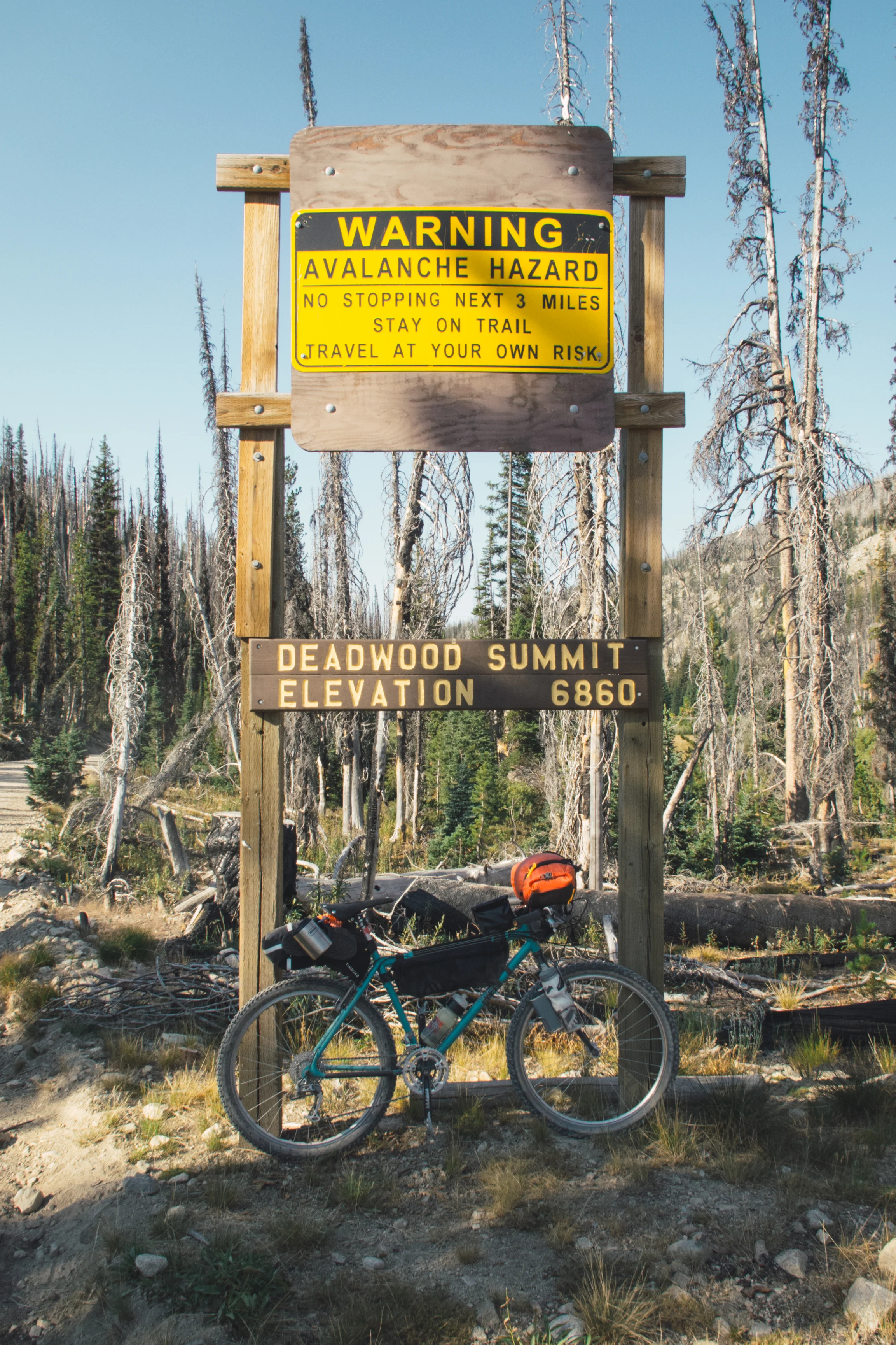 top of the deadwood summit photo by blake