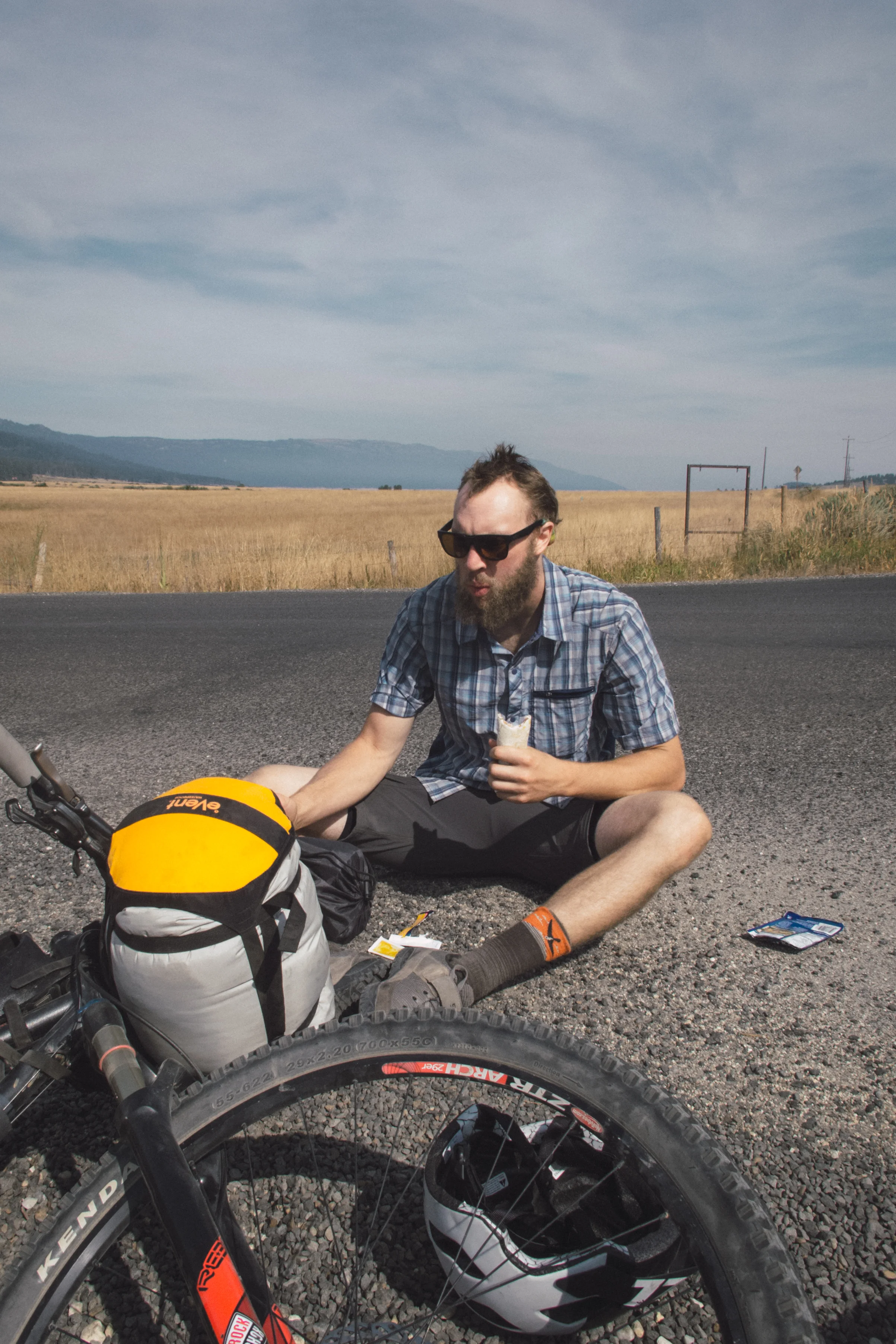 morning mid ride "fish" tacos photo by blake