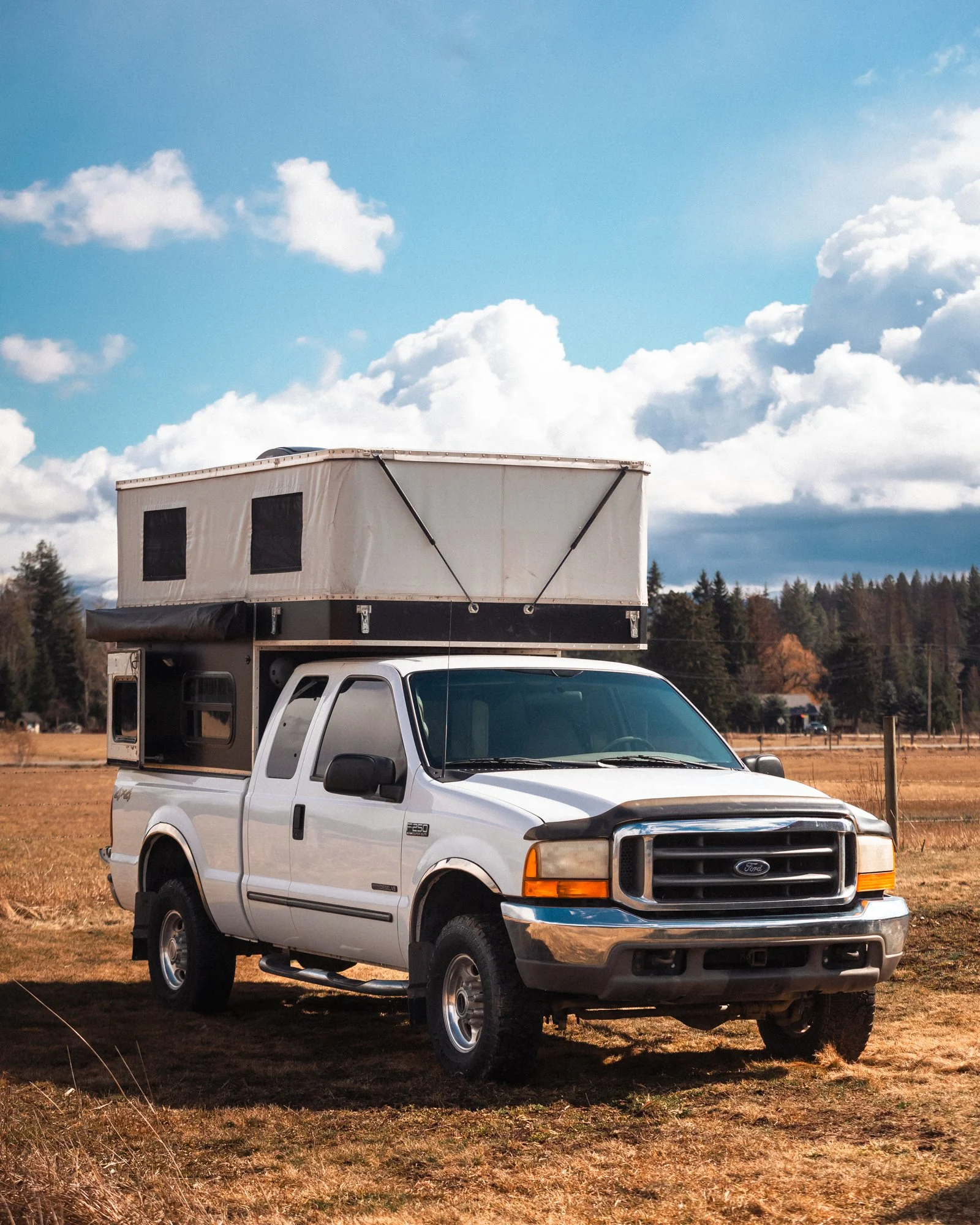 2000 Ford F250 7.3 with OVRLND Camper
