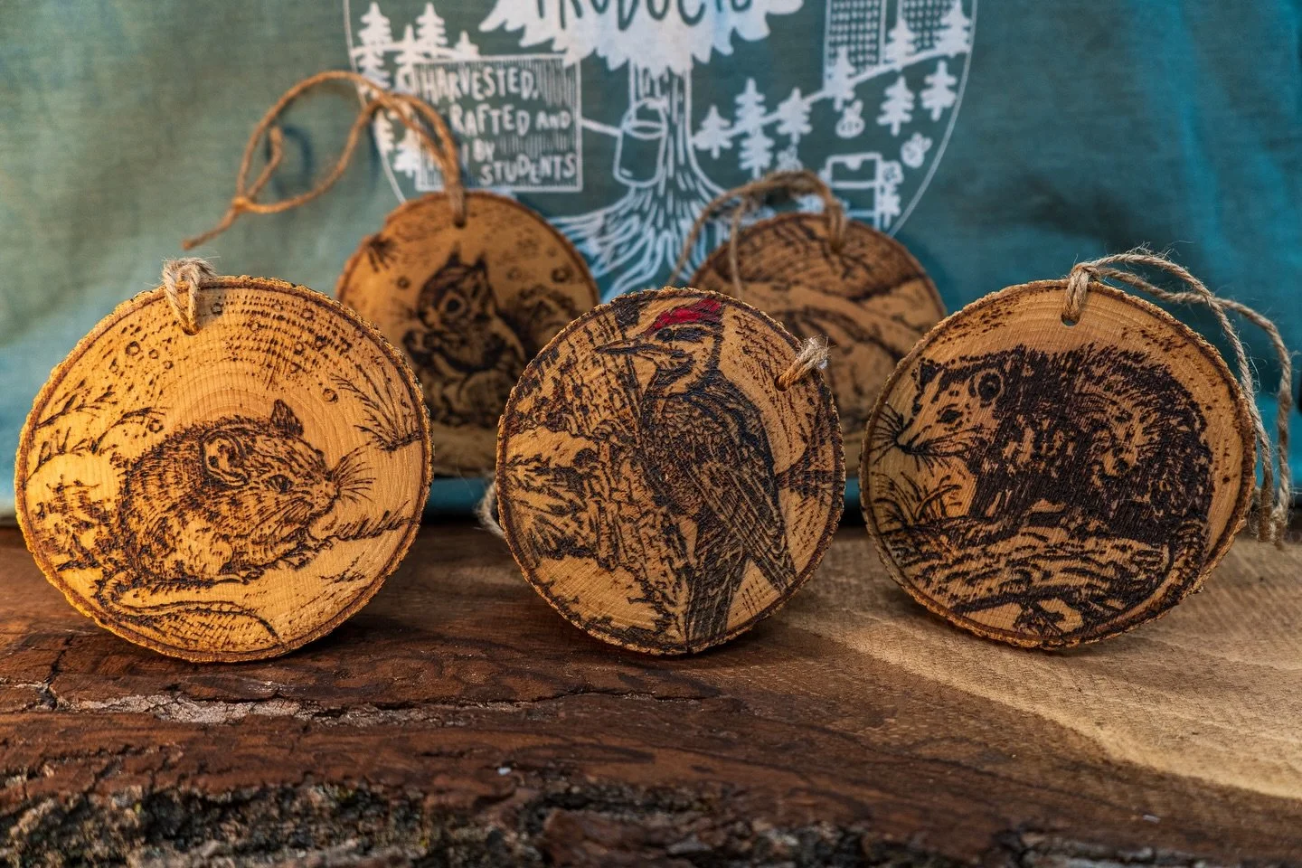 Had to show off more of these amazing wood carved and wood burned products before open house tomorrow! 

#forestproductfriday | #southhillforestproducts 
#ithacacollege | #woodcarving | #woodburning