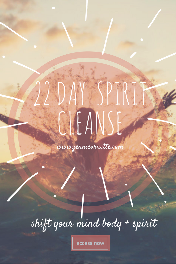 22 DAY ONLINE Workshop : Mind Body Spirit Cleanse + Self Care Rituals