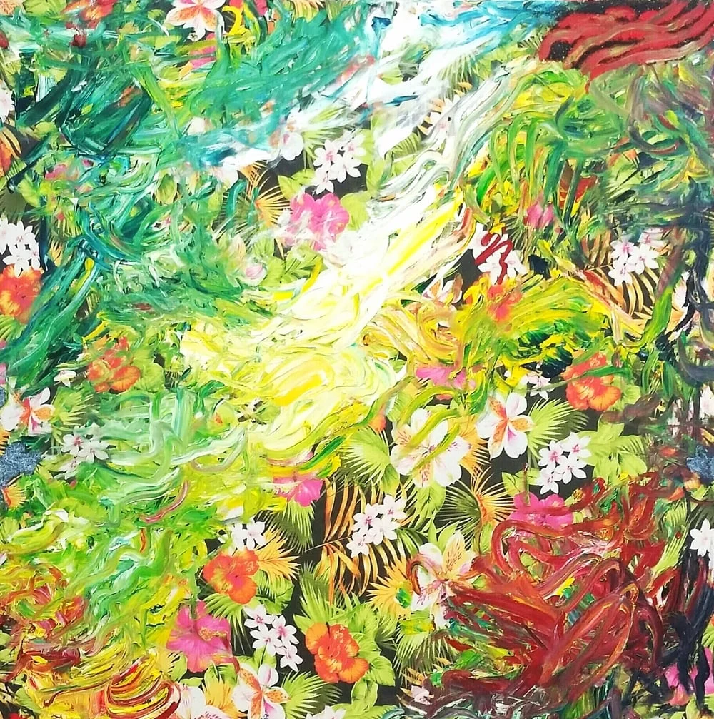   Belisario , 2014, 48 x 48 in 