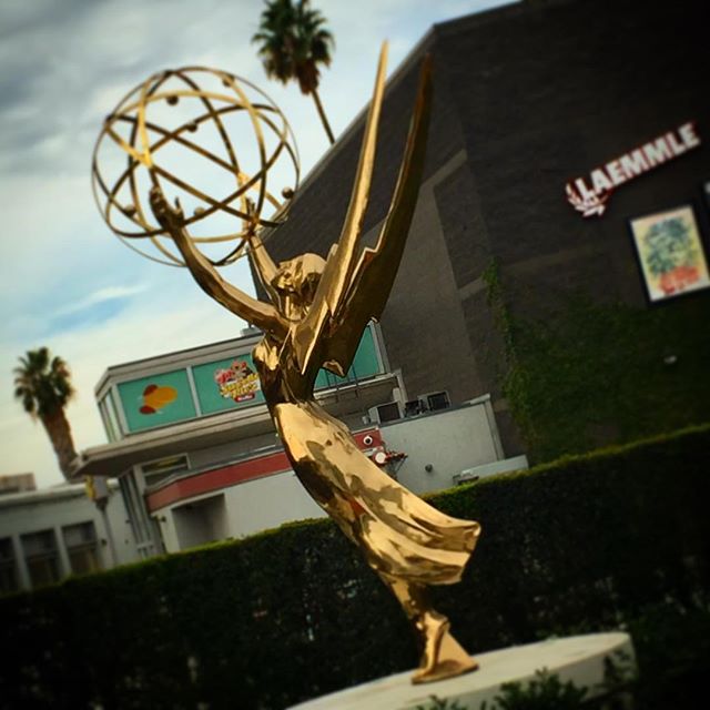At the #tvacademy today to show of #teenagemutantninjaturtles I love this place, the #emmys and #tmnt