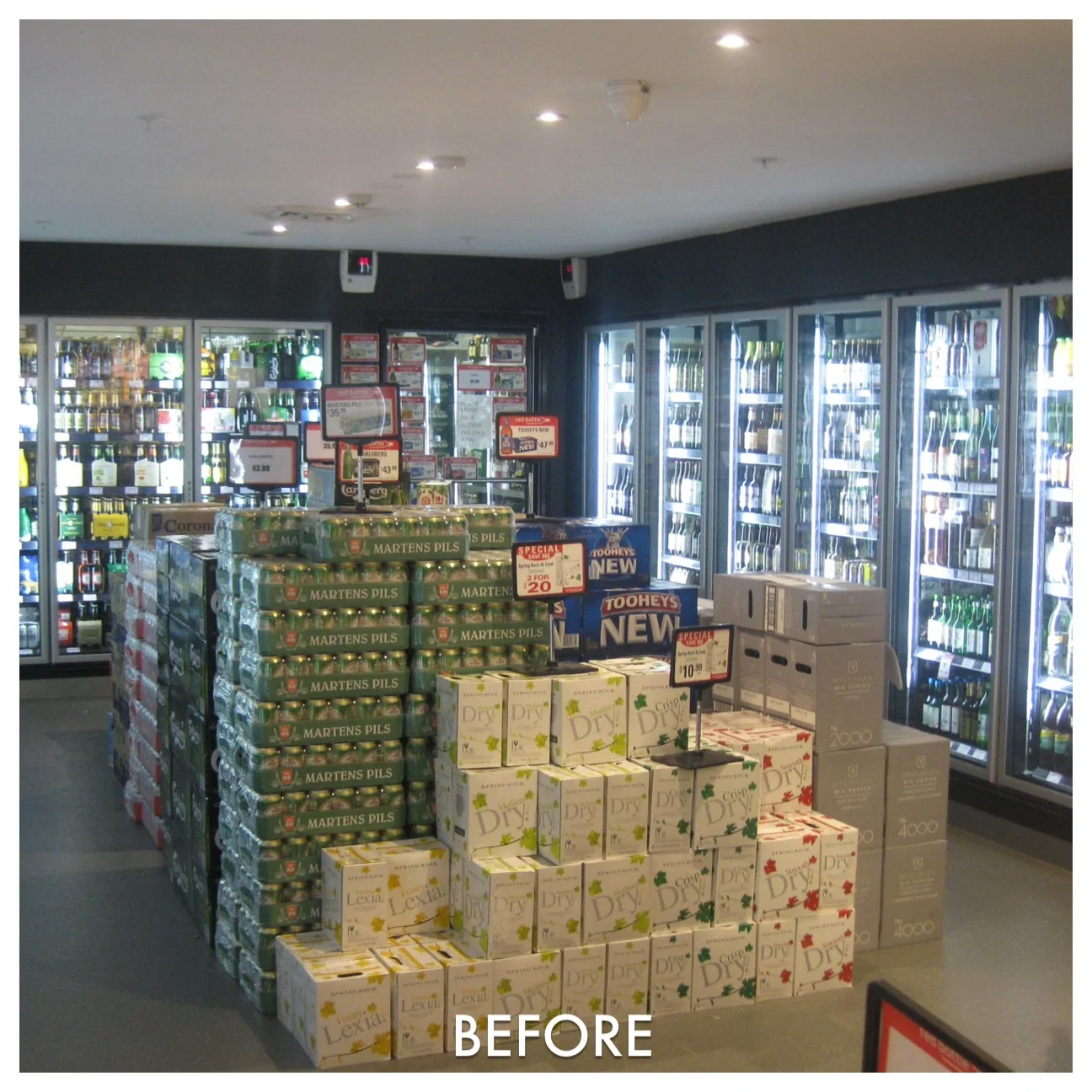 Visual Merchandising- Before