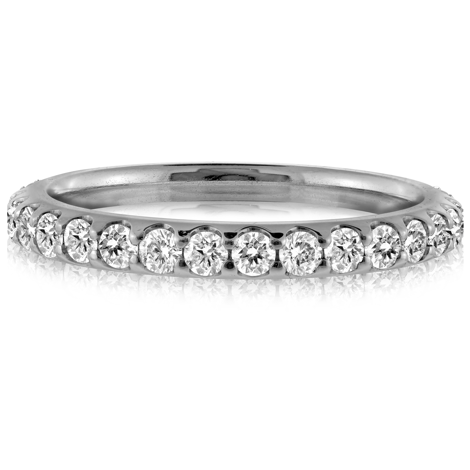 Pavé-set Diamond Eternity Ring | Platinum | 3.0mm