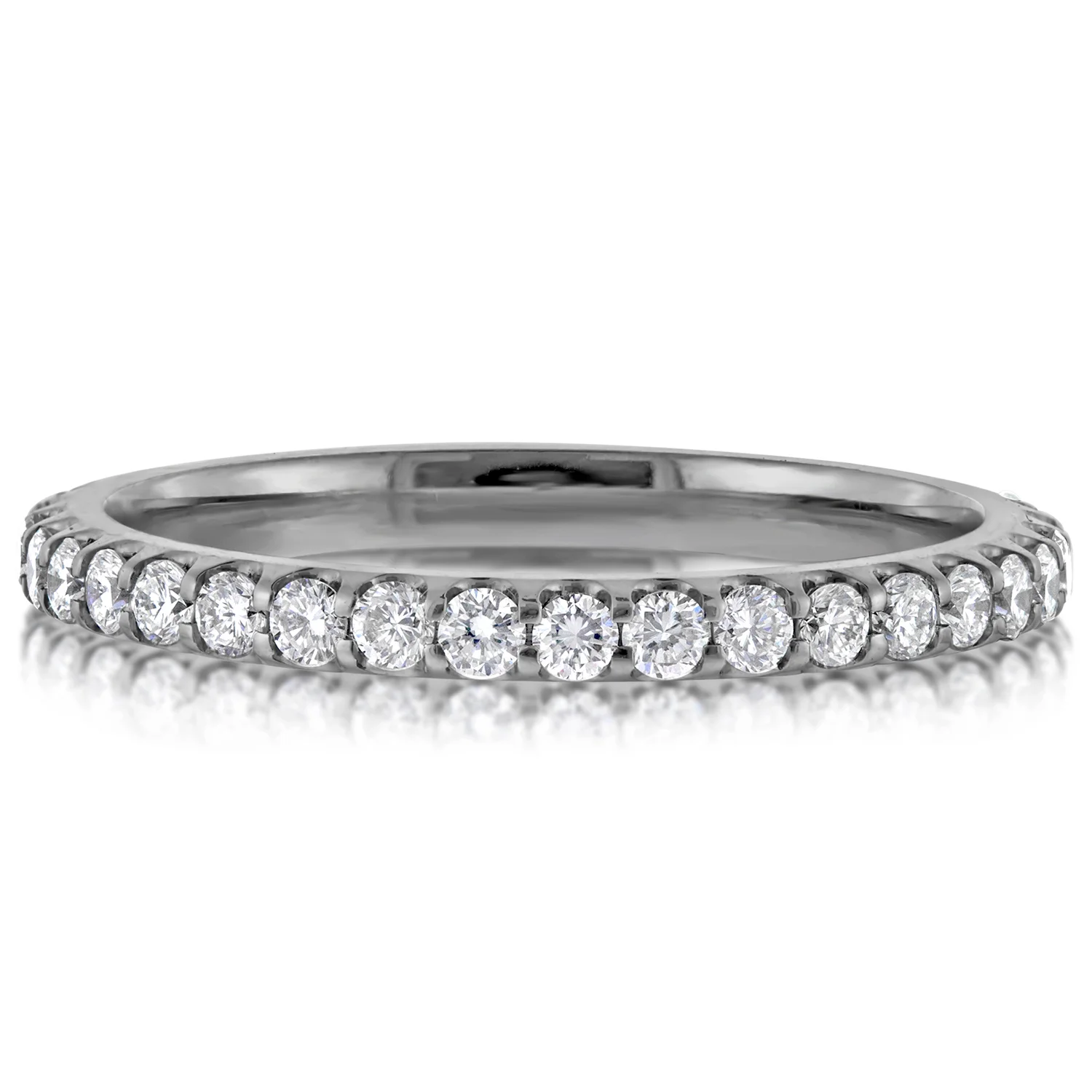 Pavé-set Diamond Eternity Ring | Platinum | 2.5mm