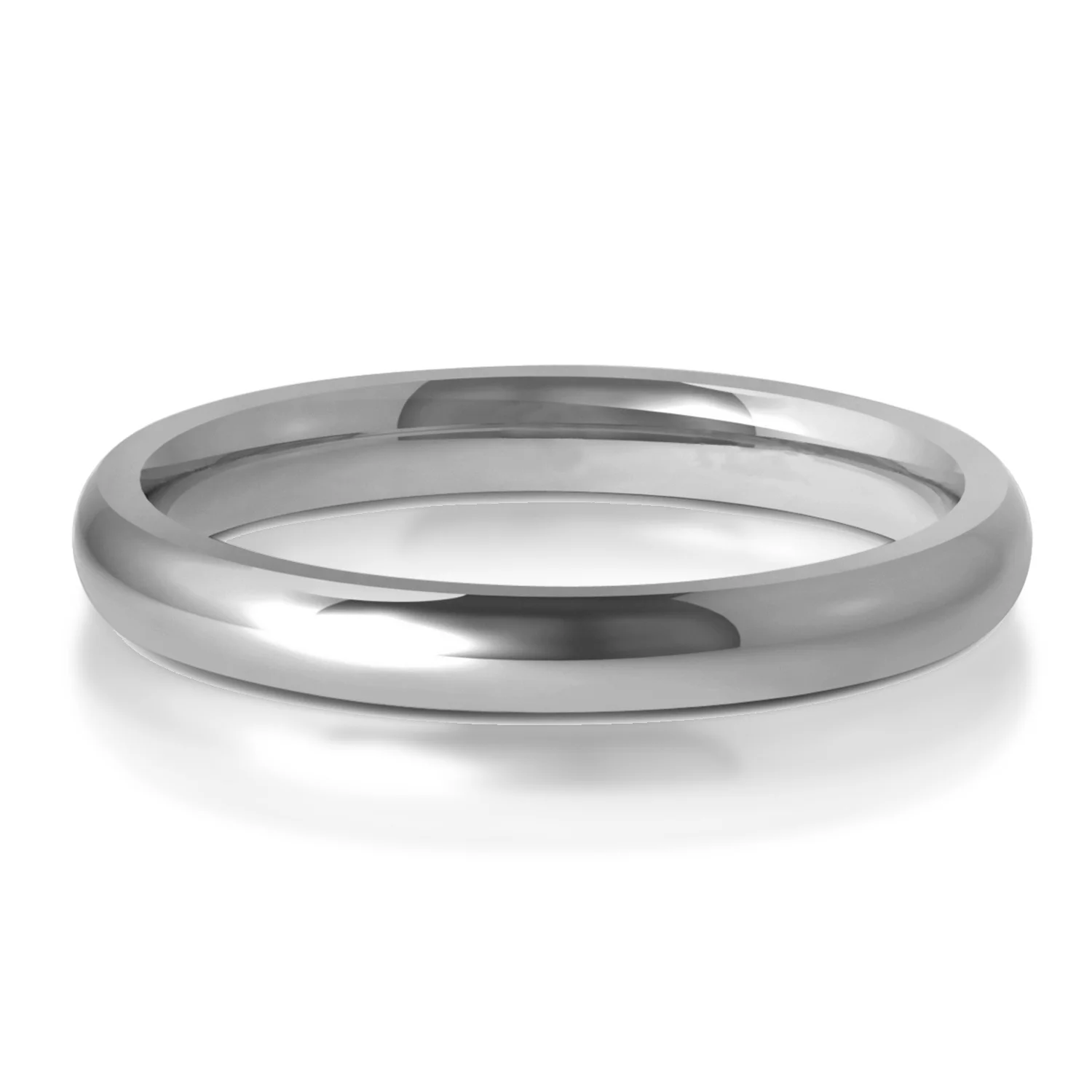 Womens | Classic Ring Comfort Fit | Platinum | 2.5mm