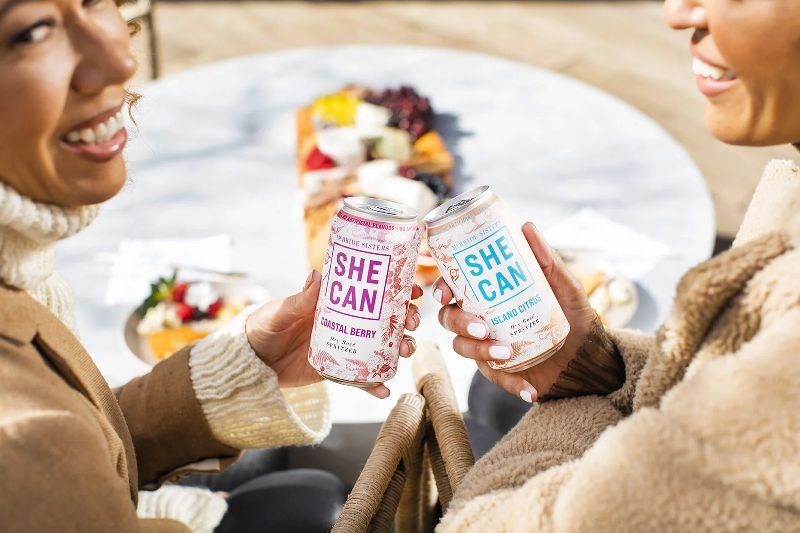 McBride Sisters wine ad for SheCan 